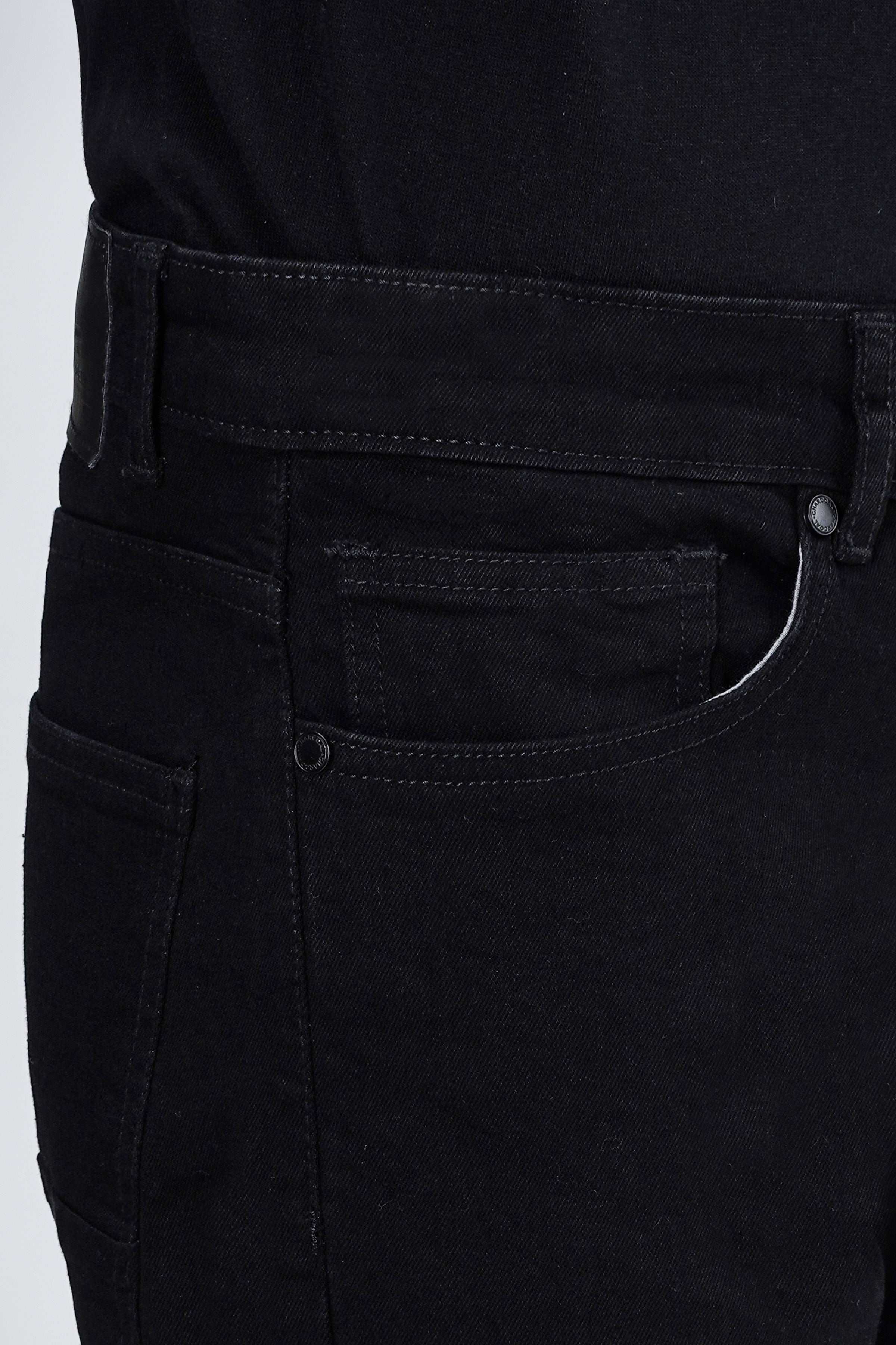 SLIM LEG JEAN BLACK - Image 4