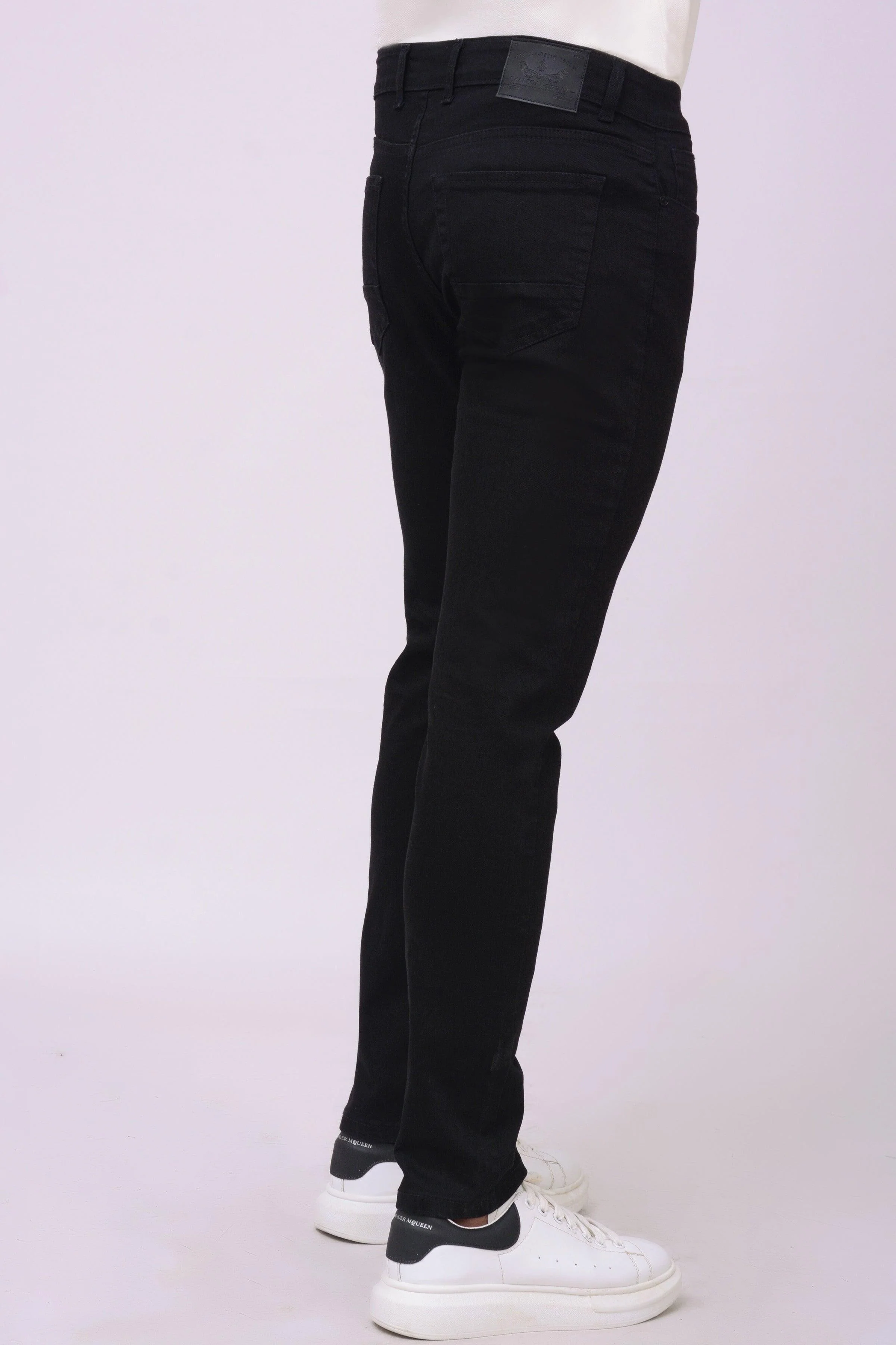 SLIM LEG JEANS BLACK - Image 3