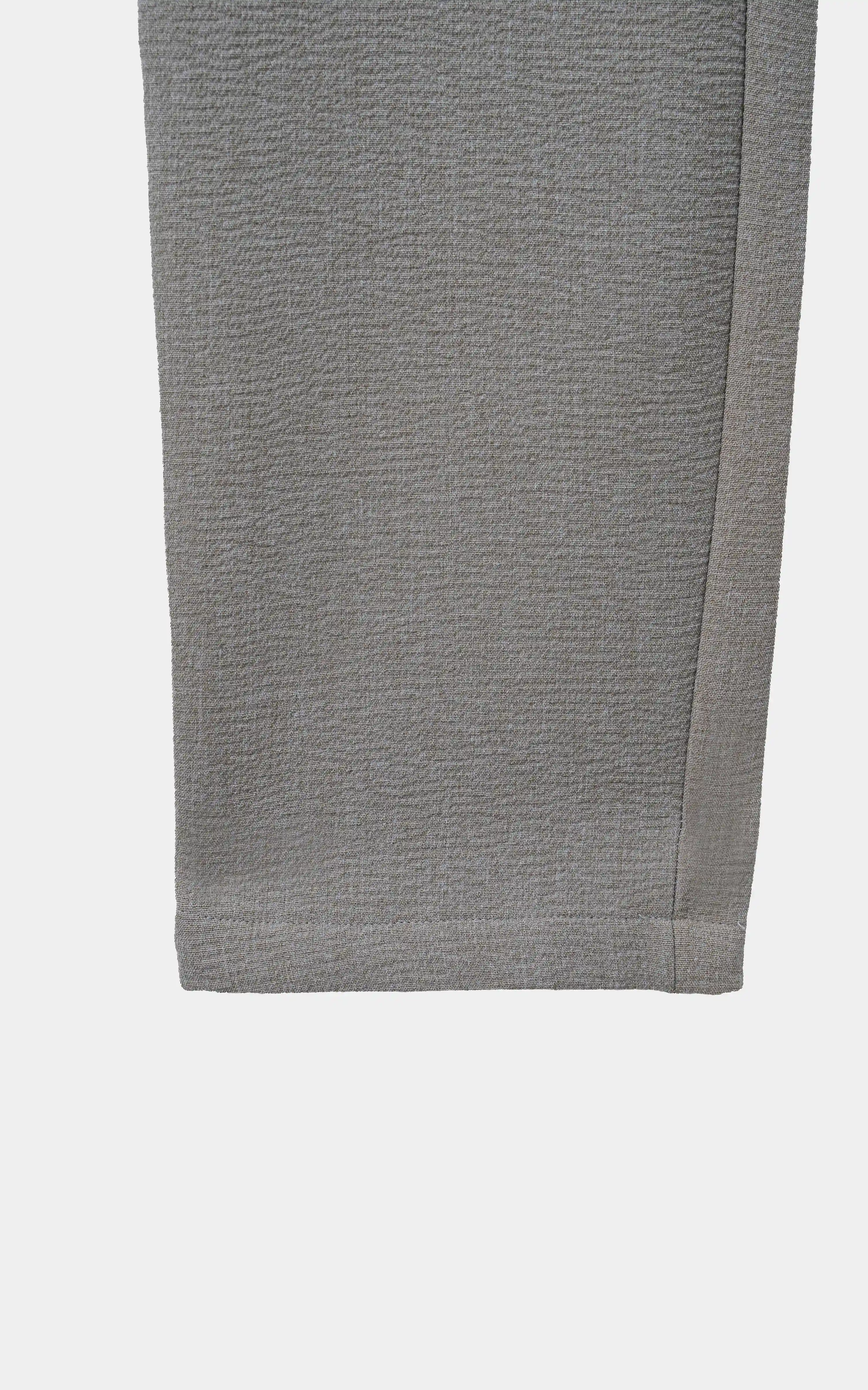 SMART FIT CASUAL PANT BEIGE MELANGE - Image 3