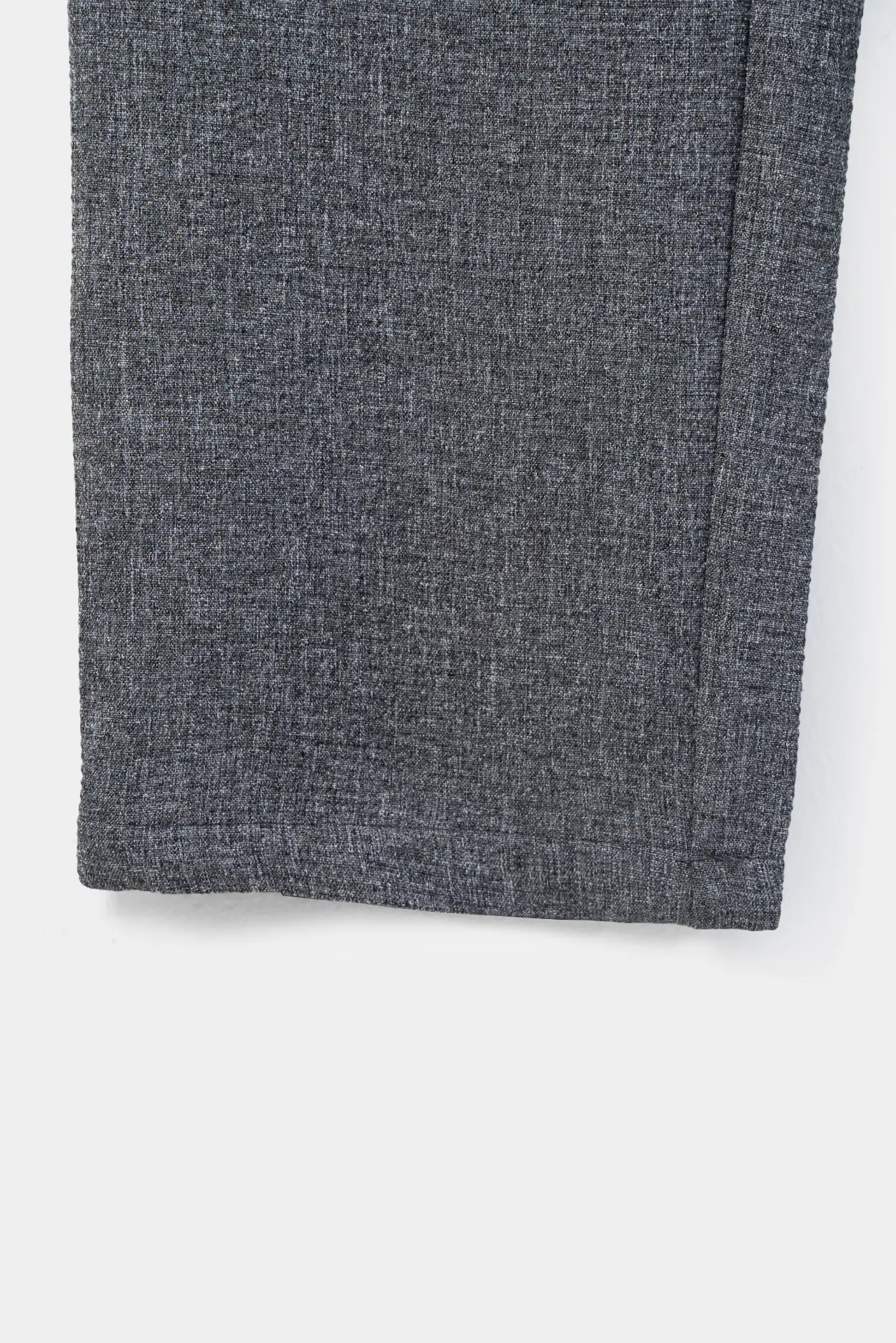 SMART FIT CASUAL PANT CHARCOAL MELANGE - Image 3
