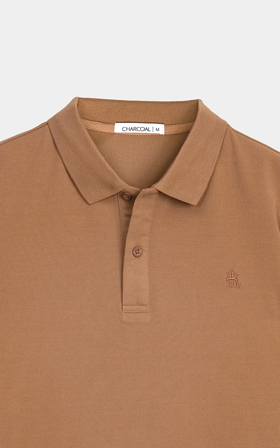 SMART FIT CLASSIC POLO SHIRT DARK KHAKI - Image 4