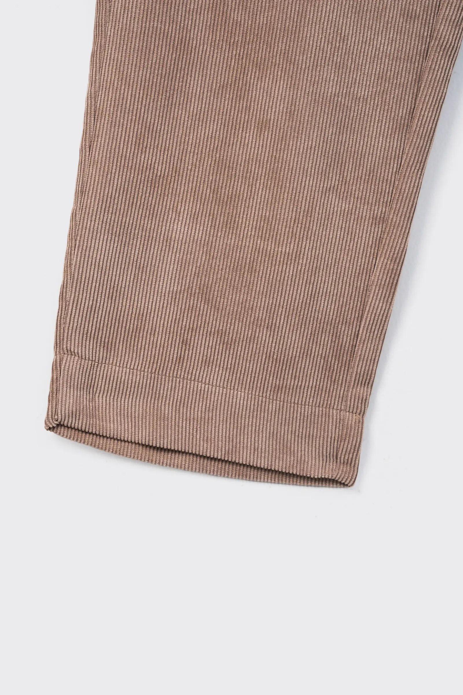 SMART FIT CORDUROY JOGGER TROUSER KHAKI - Image 3
