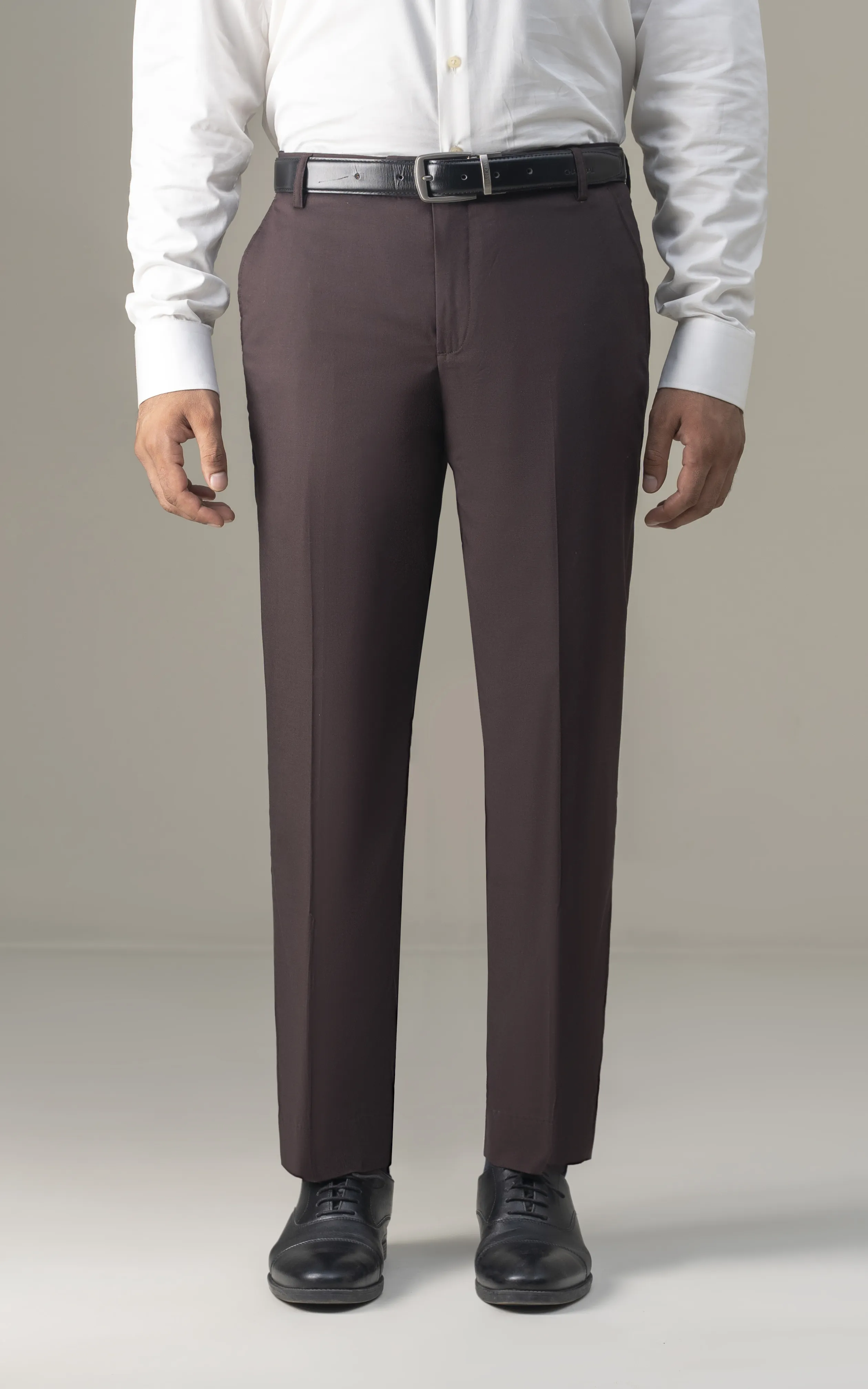 Smart Fit Dark Brown Dress Pant - Image 2