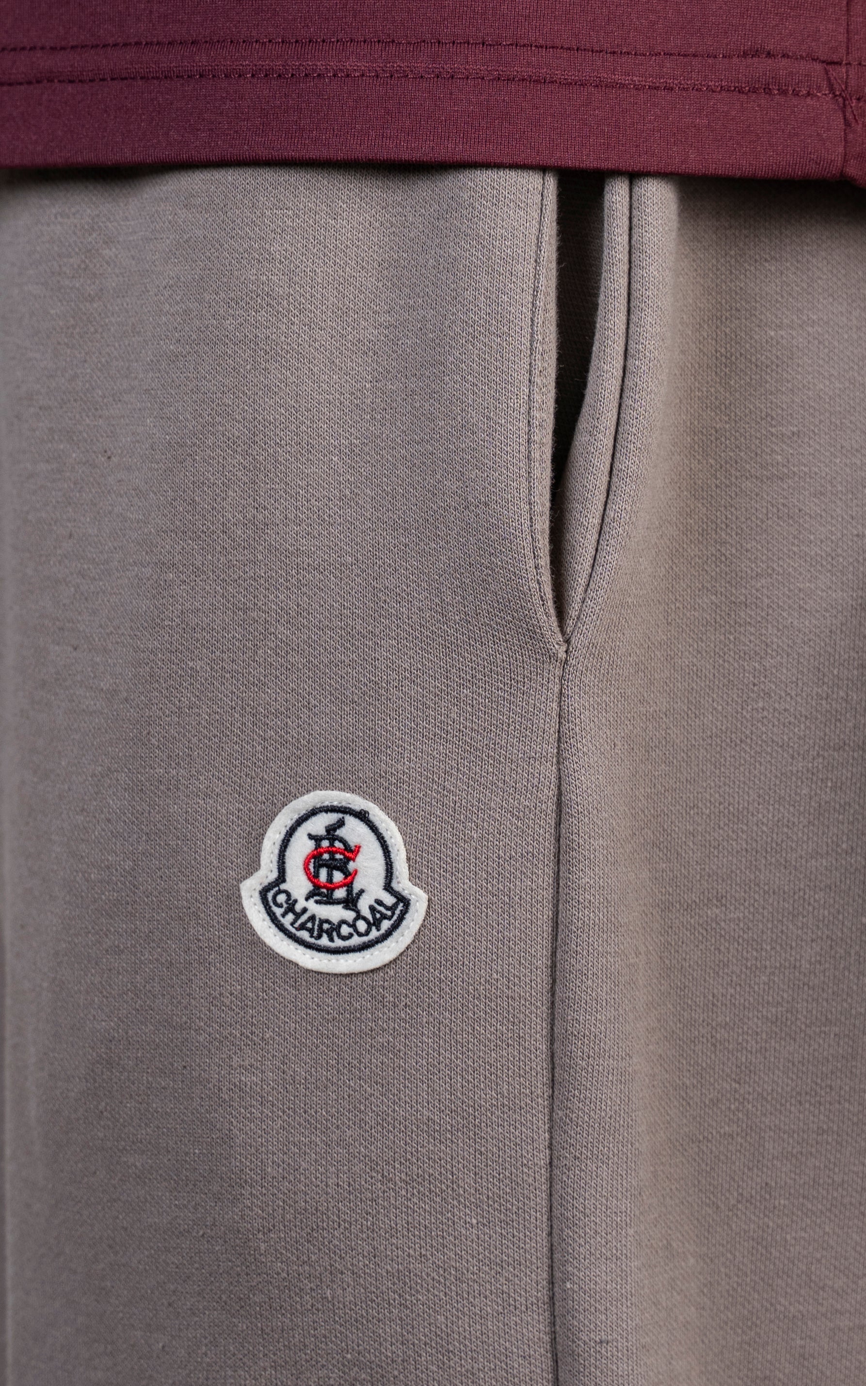 SMART FIT INTERLOCK JOGGER TROUSER KHAKI - Image 3