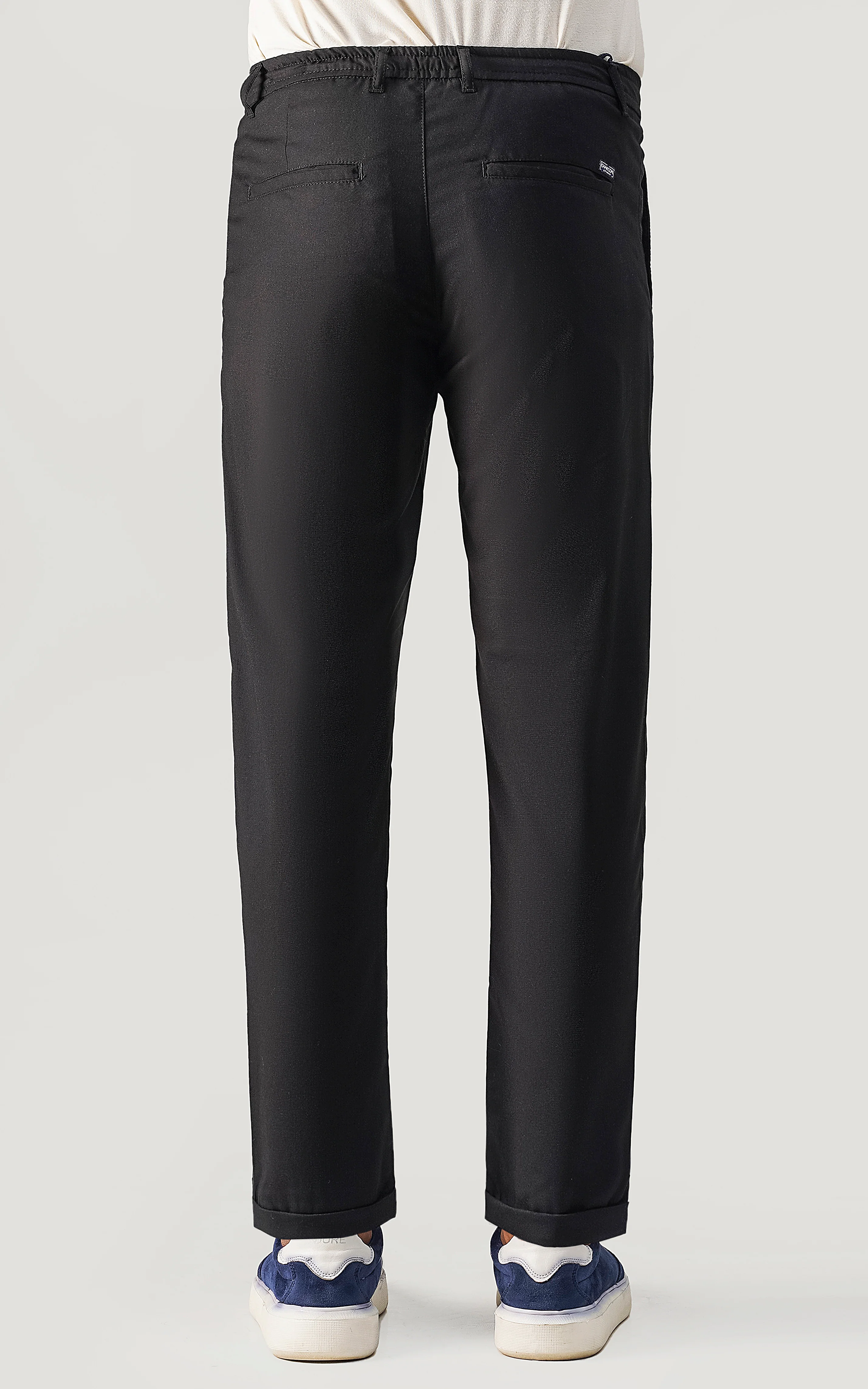 SMART FIT JOGGER TROUSER BLACK - Image 3