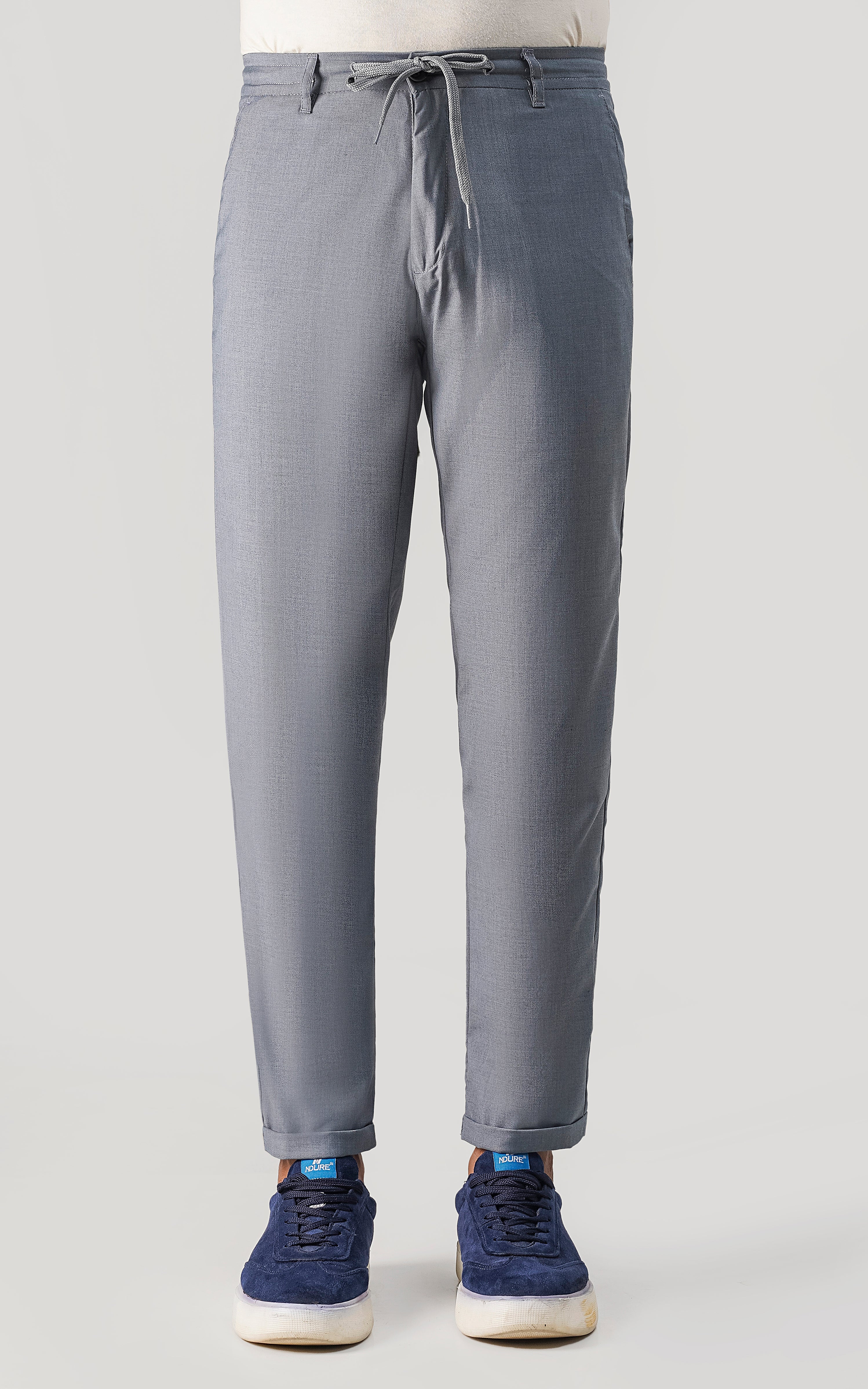 SMART FIT JOGGER TROUSER BLUISH GREY - Image 3