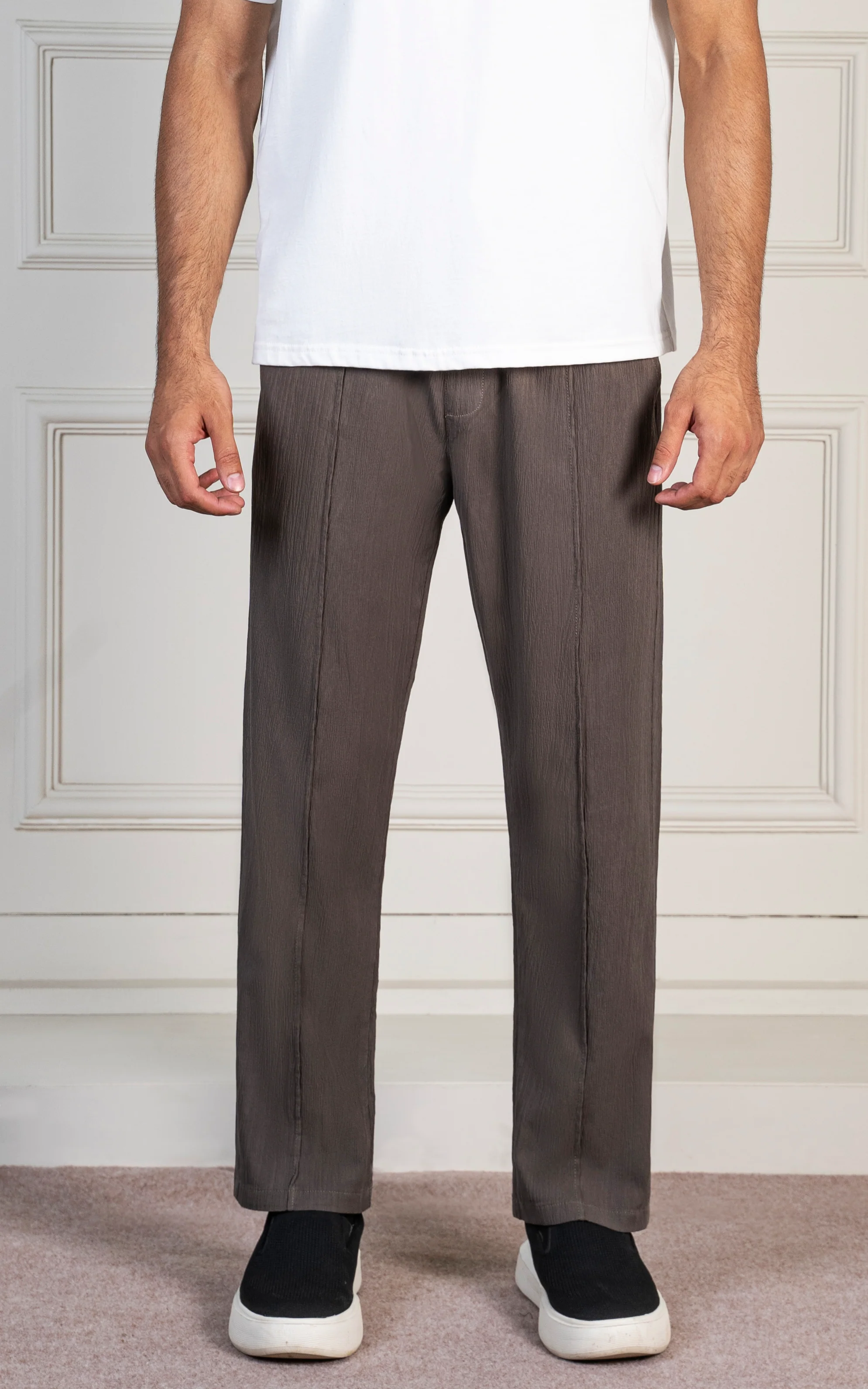 SMART FIT JOGGER TROUSER  DARK OLIVE - Image 2