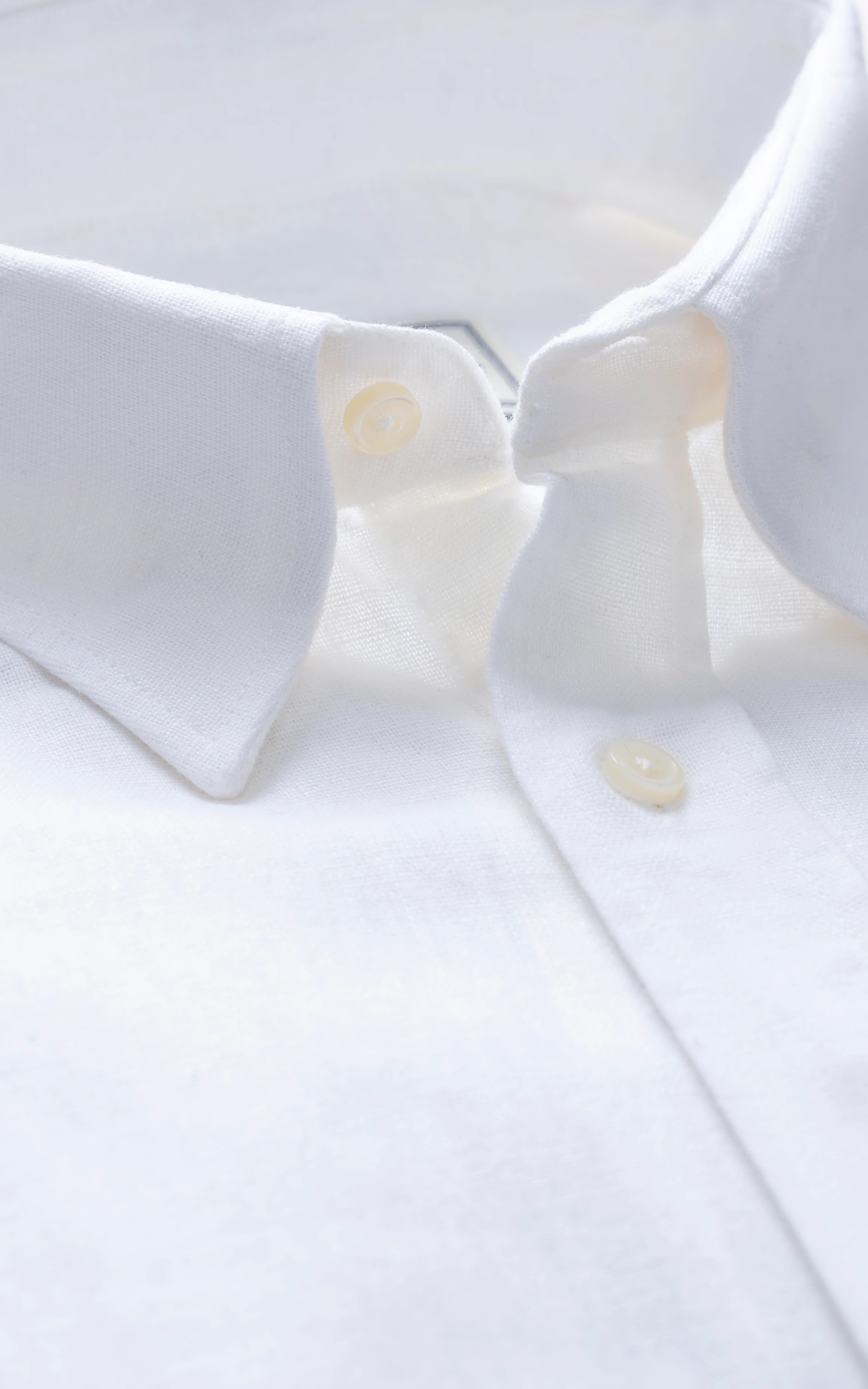 SMART FIT LINEN LIMITED EDITION SHIRT OFF WHITE - Image 2