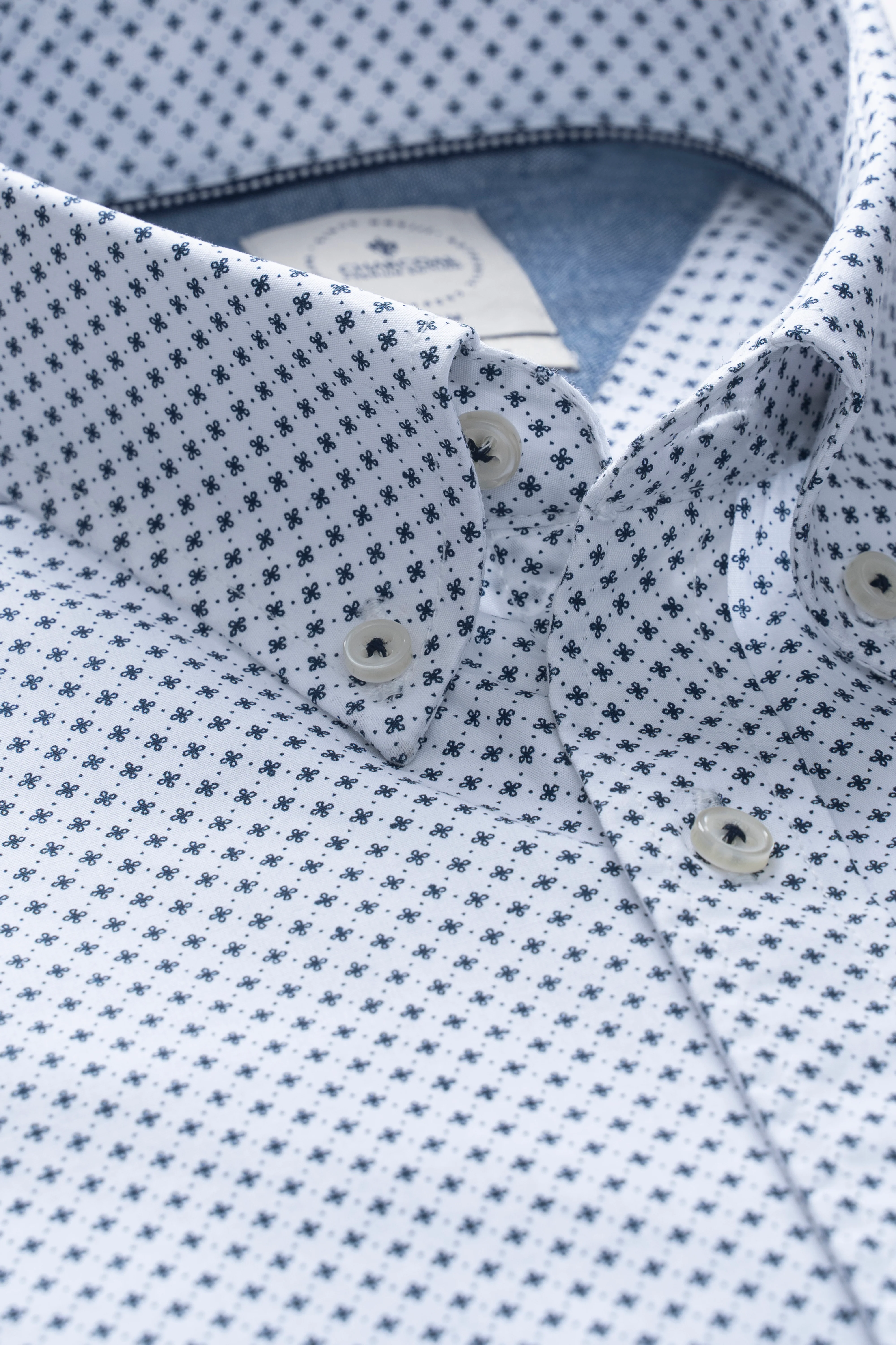 SMART FIT SHIRT WHITE PRINTED - Image 2