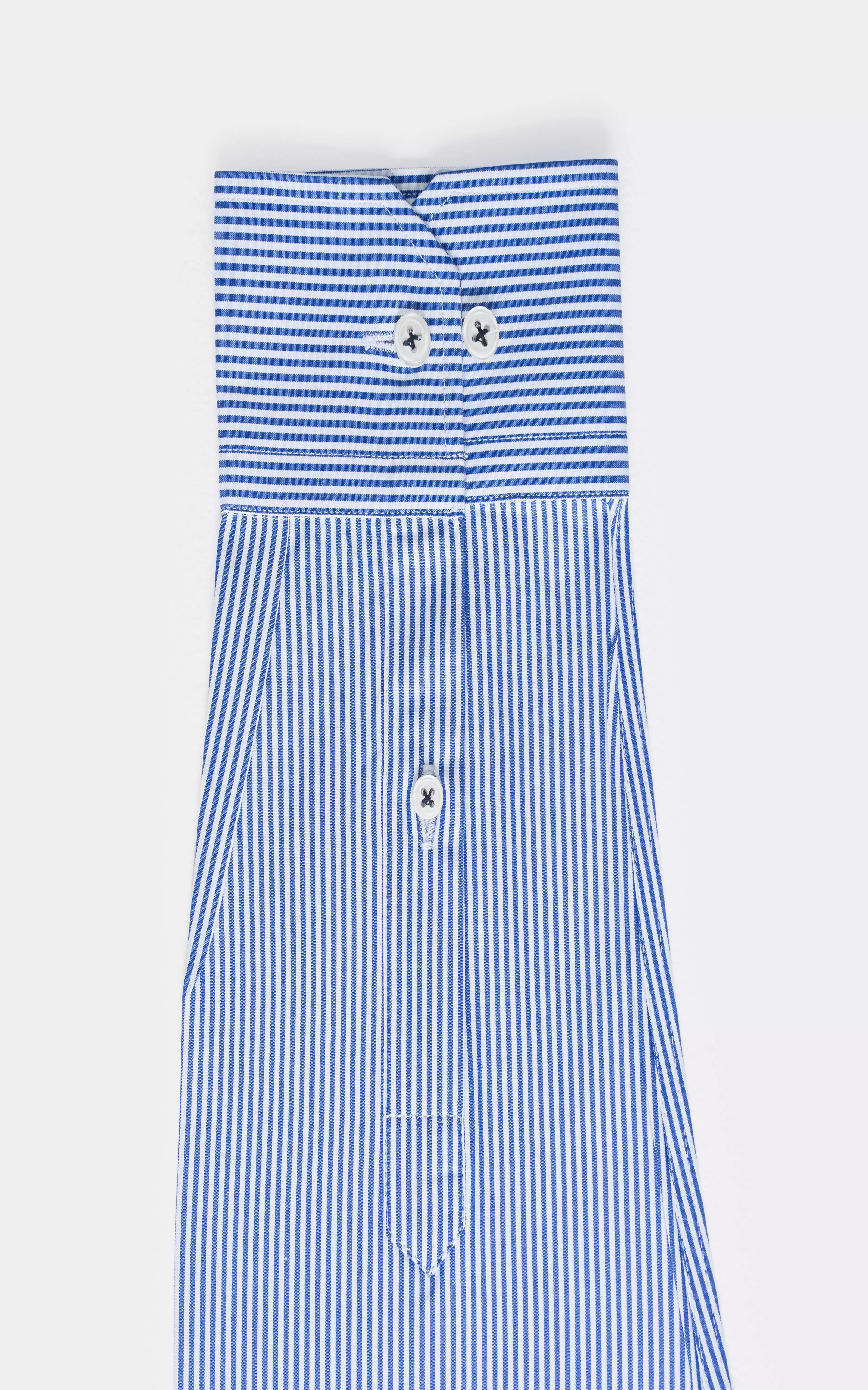 SMART FIT STRIPED SHIRT BLUE STRIPED - Image 4