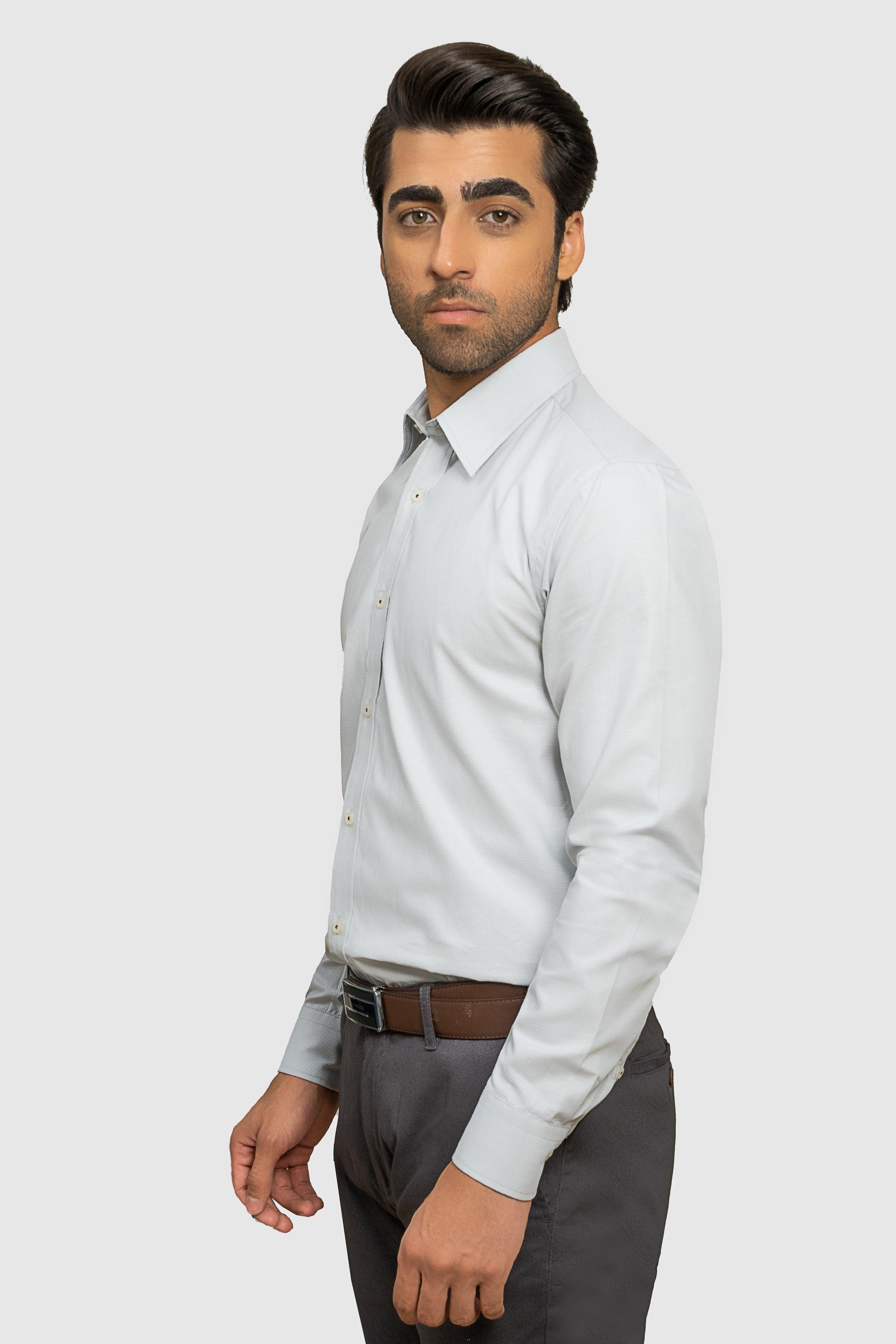 SMART SHIRT ASH GREY - Image 2