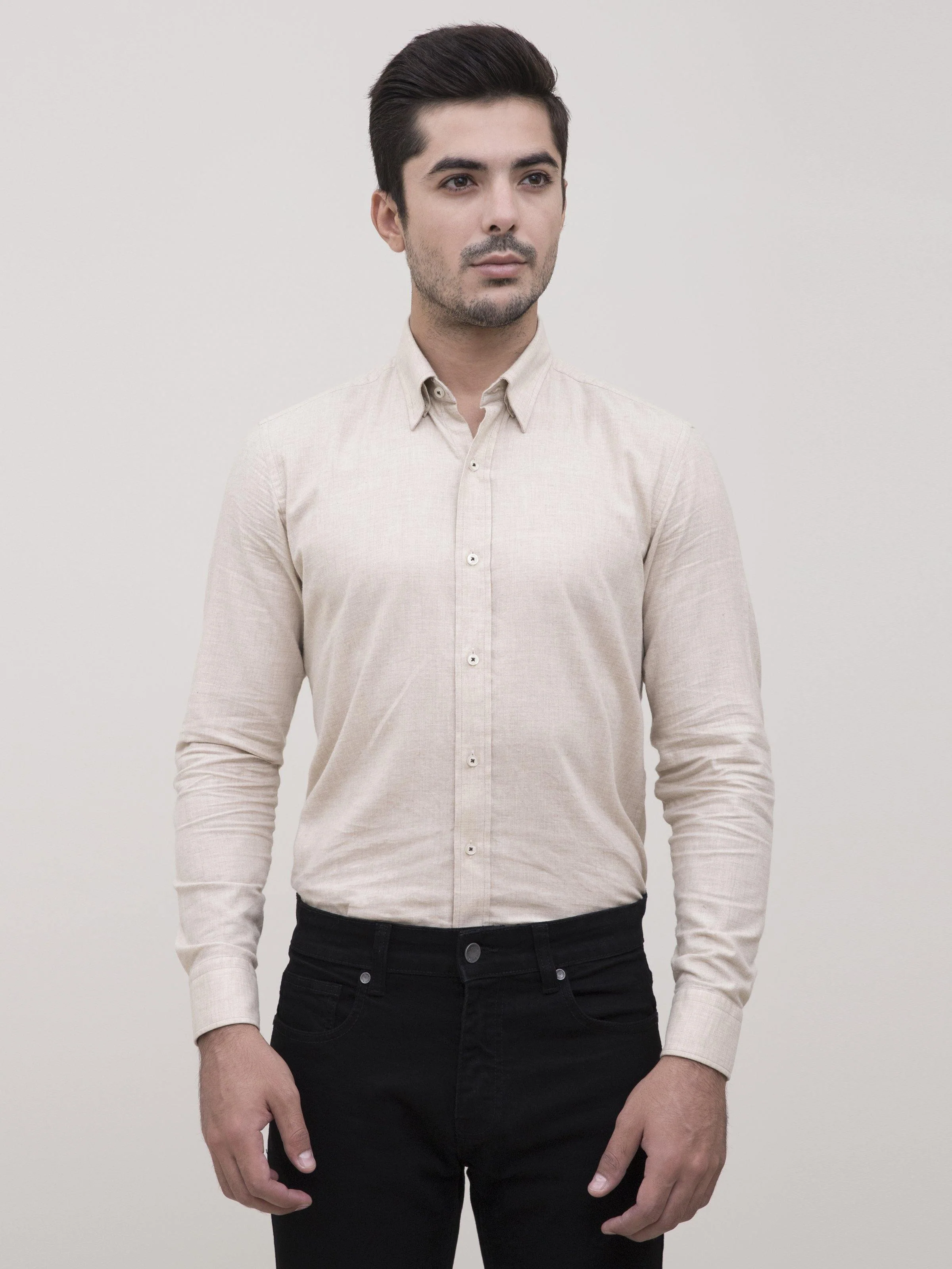 SMART SHIRT BEIGE