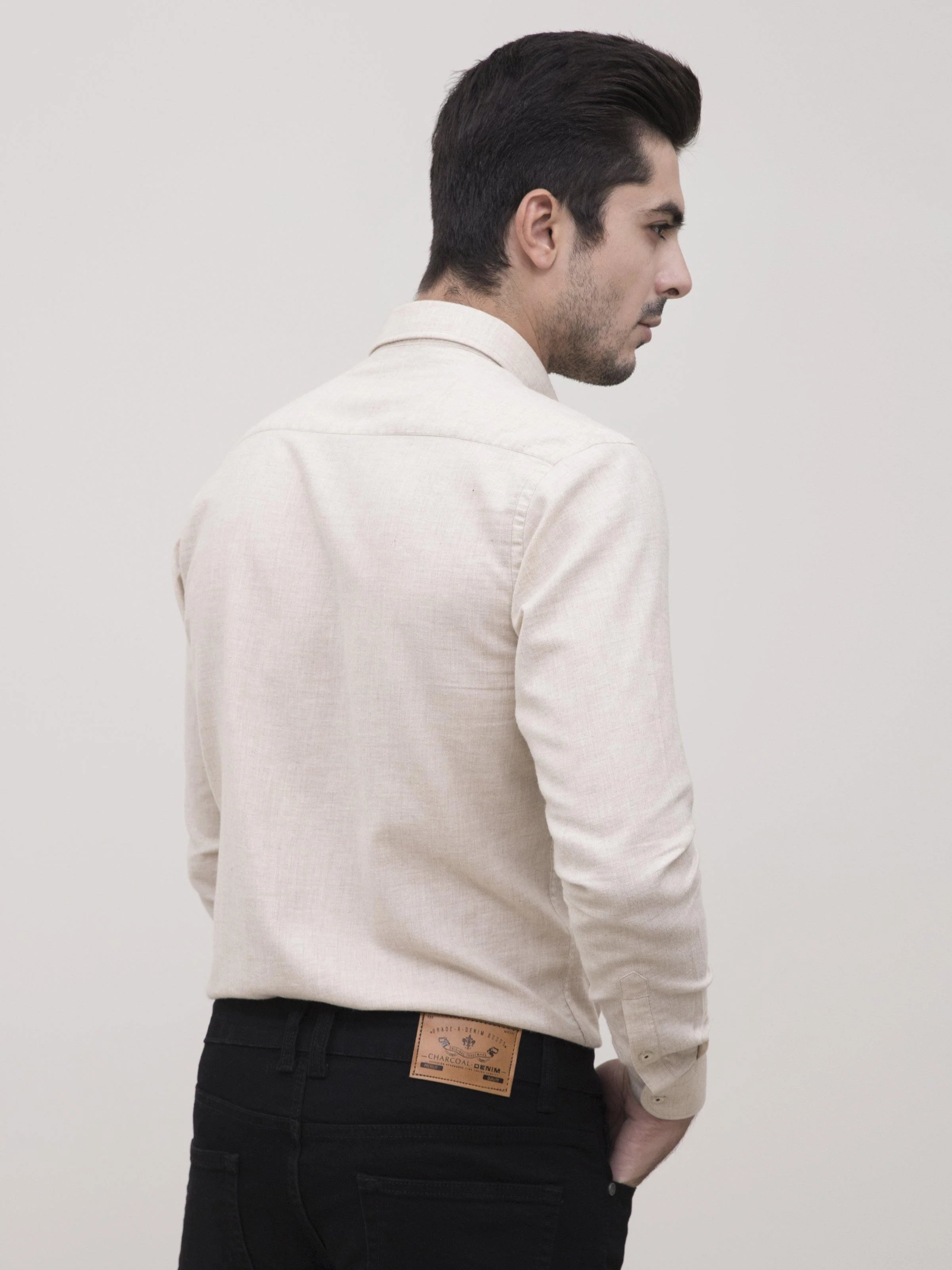 SMART SHIRT BEIGE - Image 3