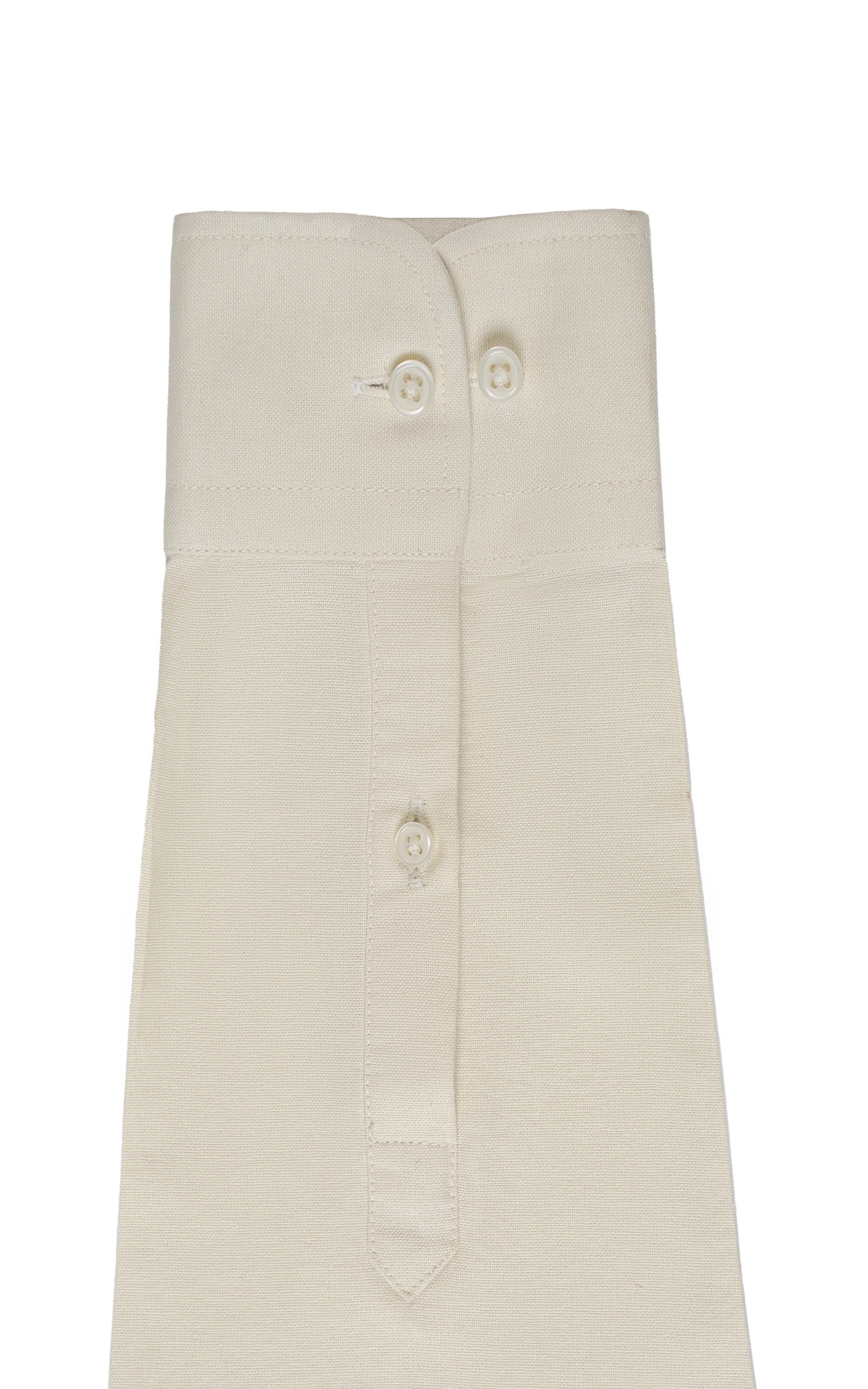 BUTTON DOWN COLLAR SHIRT BEIGE - Image 4