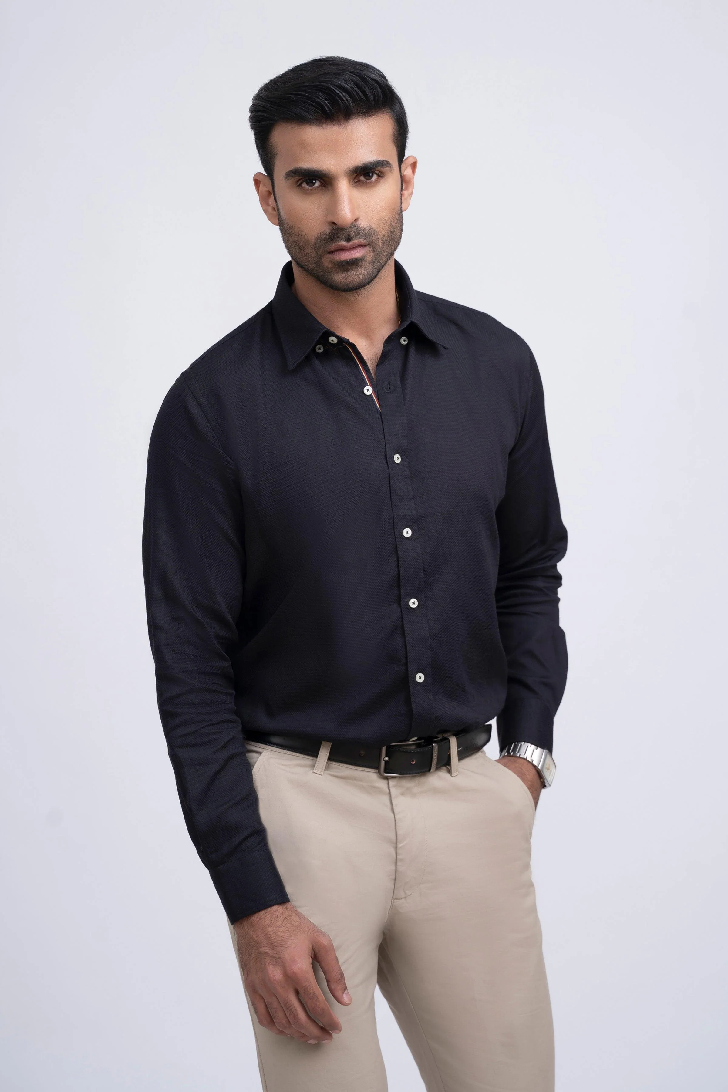 SMART SHIRT BLACK