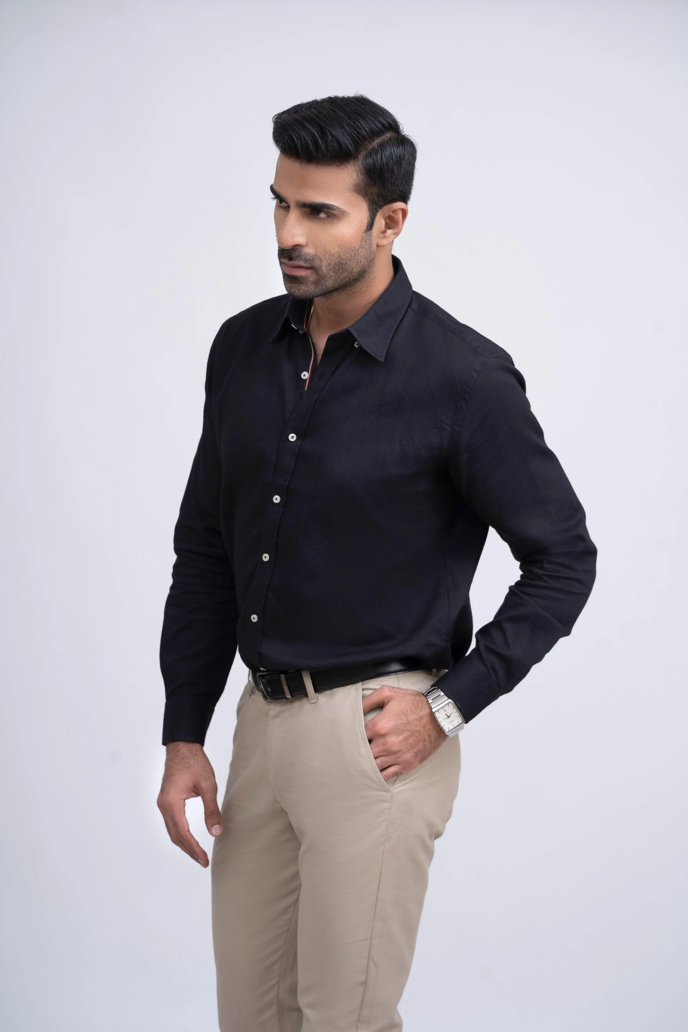 SMART SHIRT BLACK - Image 3