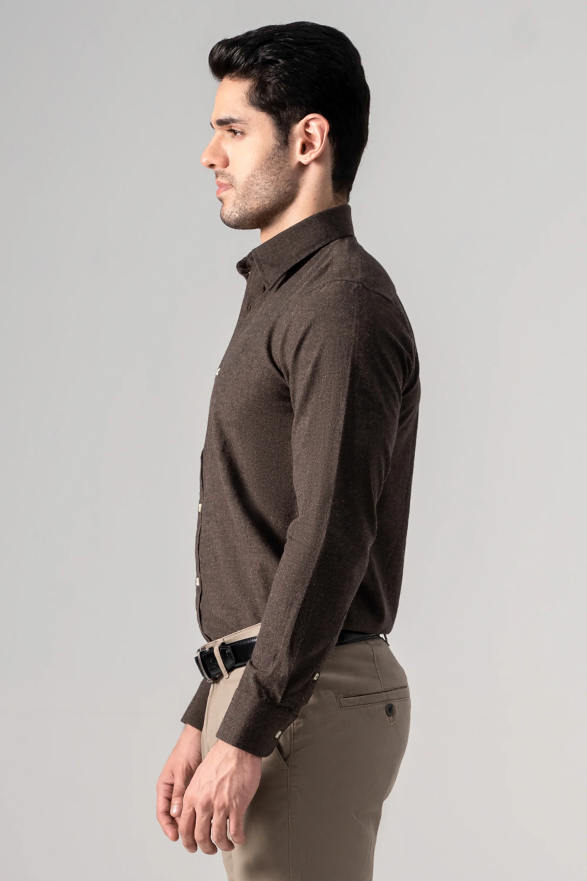 SMART SHIRT BROWN - Image 4