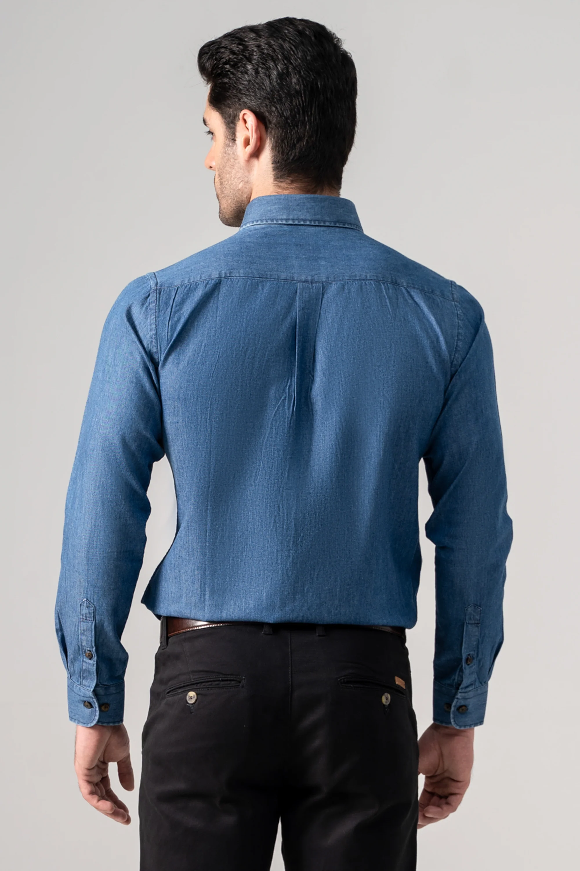SMART SHIRT DENIM BLUE - Image 4