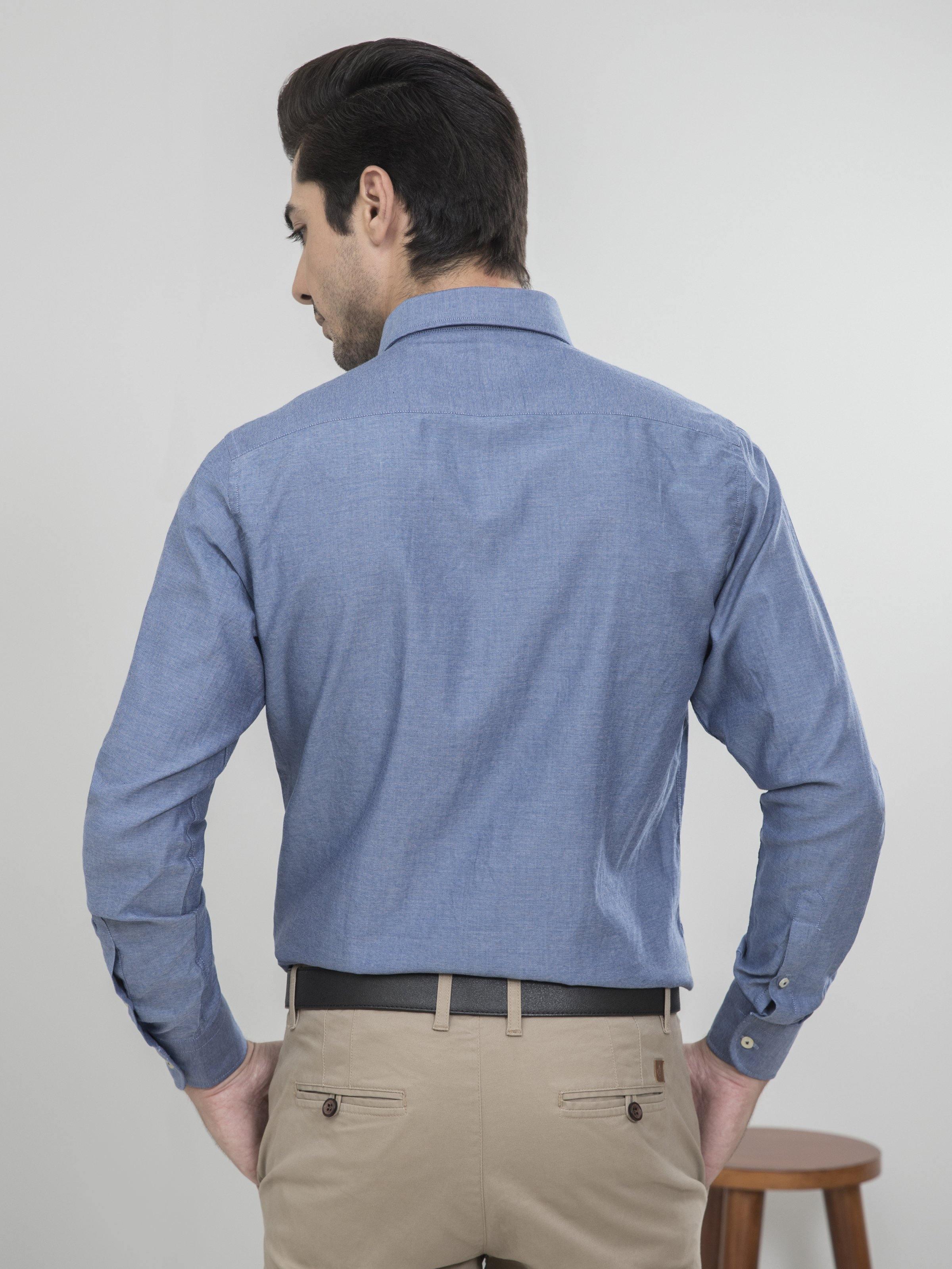 SMART SHIRT FULL SLEEVE SKY BLUE - Image 3