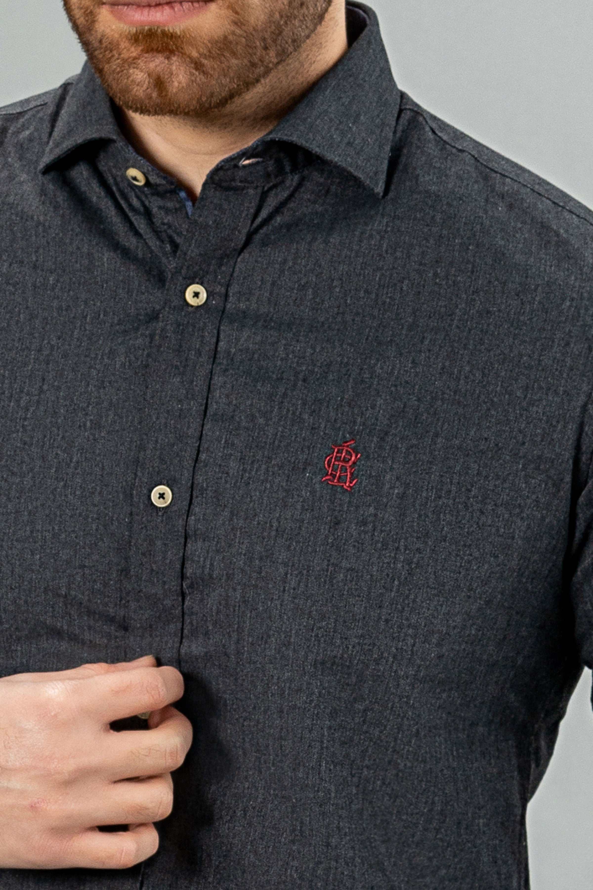 SMART SHIRT GREY - Image 3