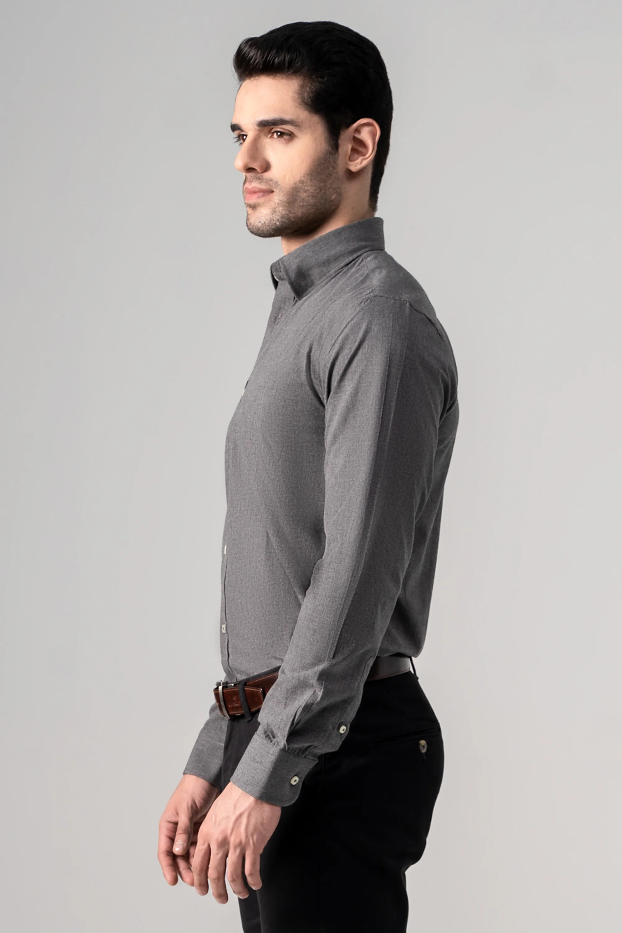 SMART SHIRT GREY - Image 3