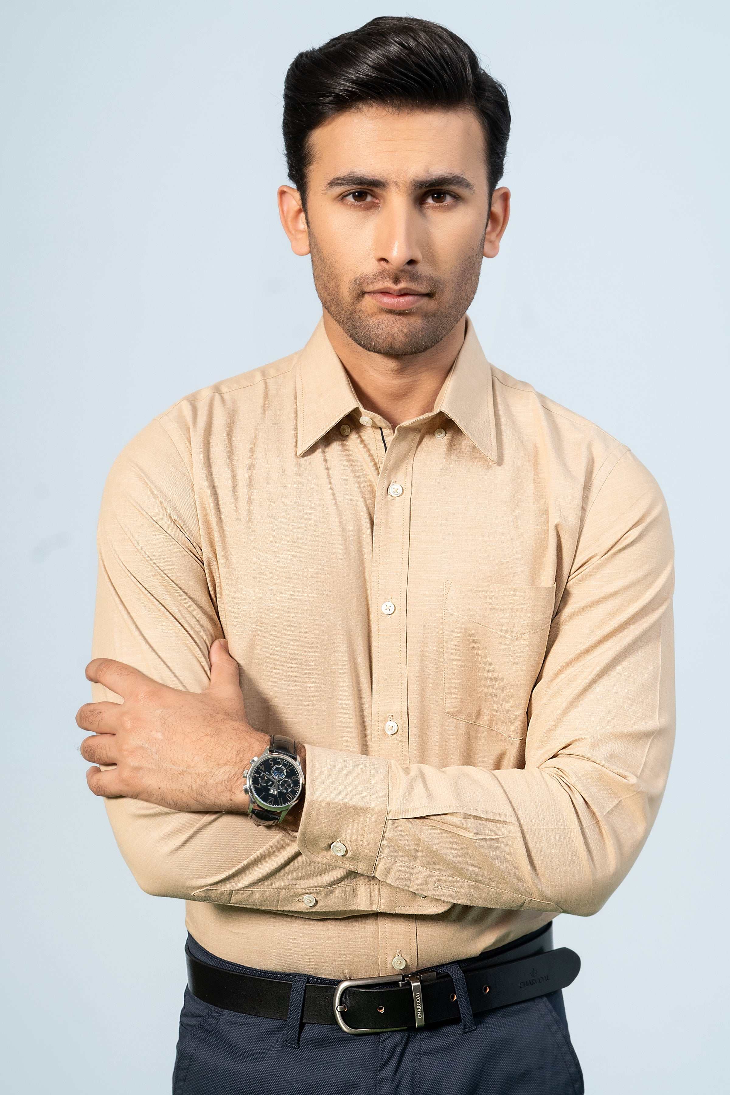SMART SHIRT KHAKI - Image 3