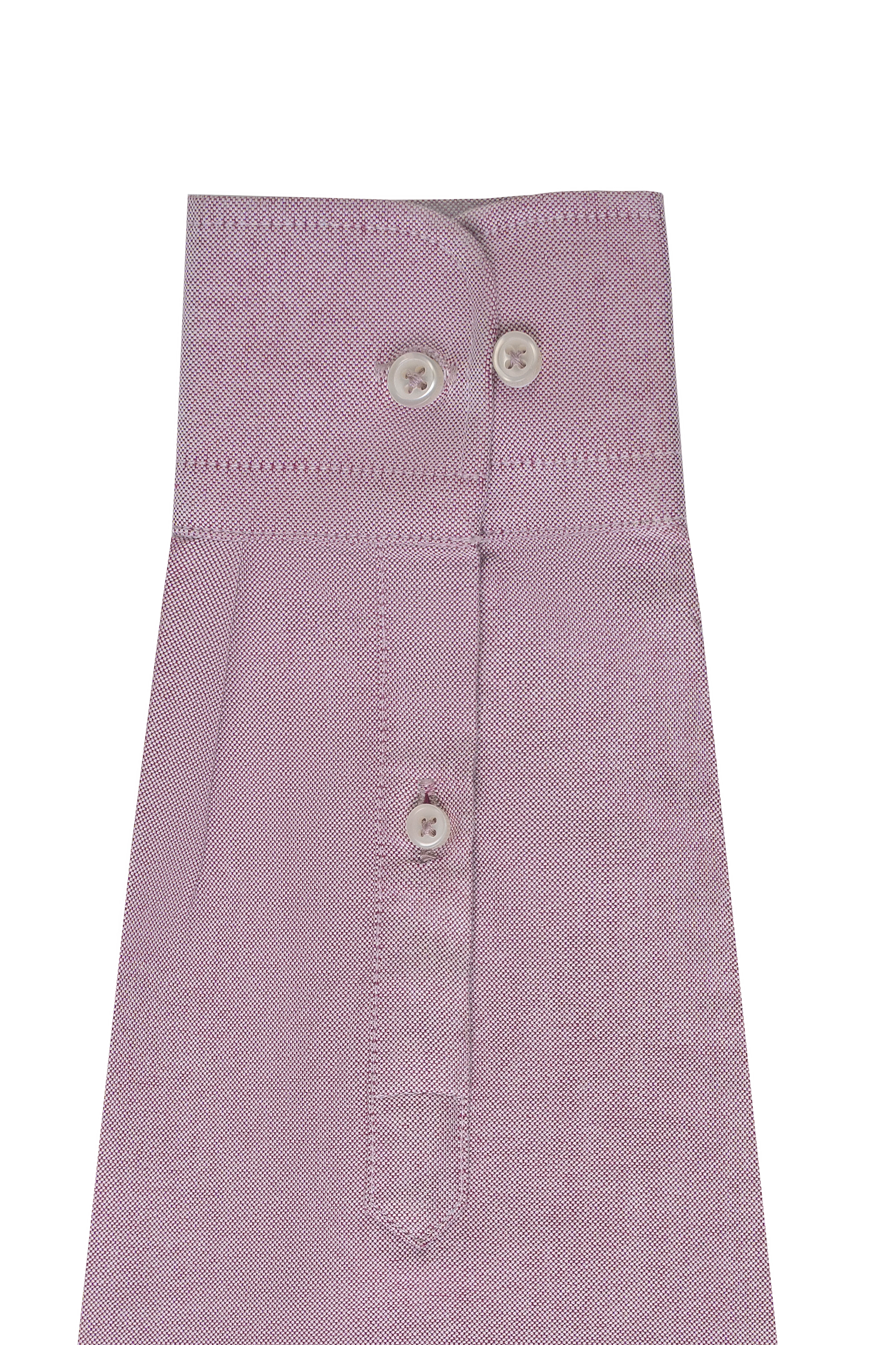 BUTTON DOWN COLLAR SHIRT MAROON - Image 4