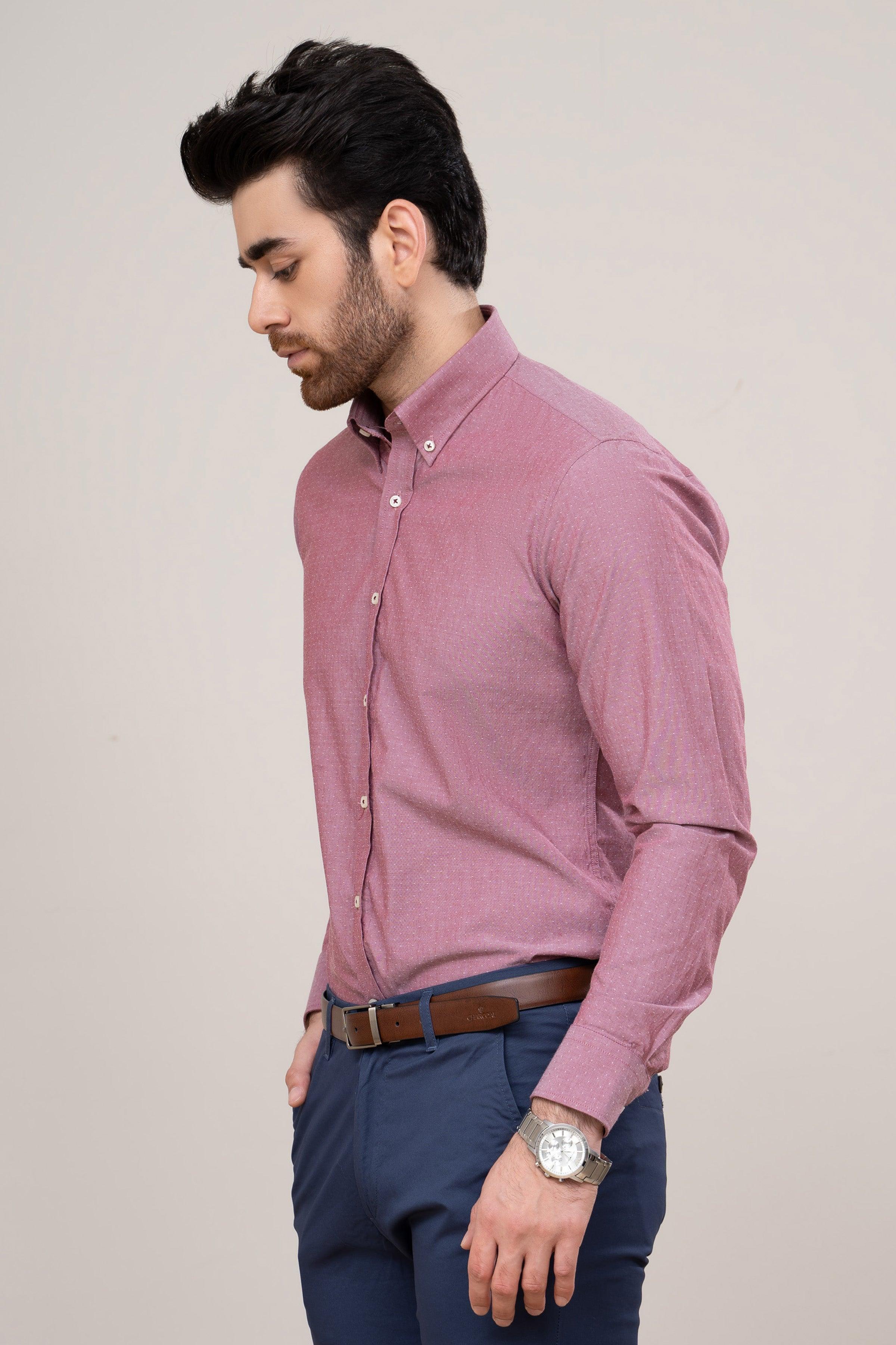 SMART SHIRT MAROON - Image 2