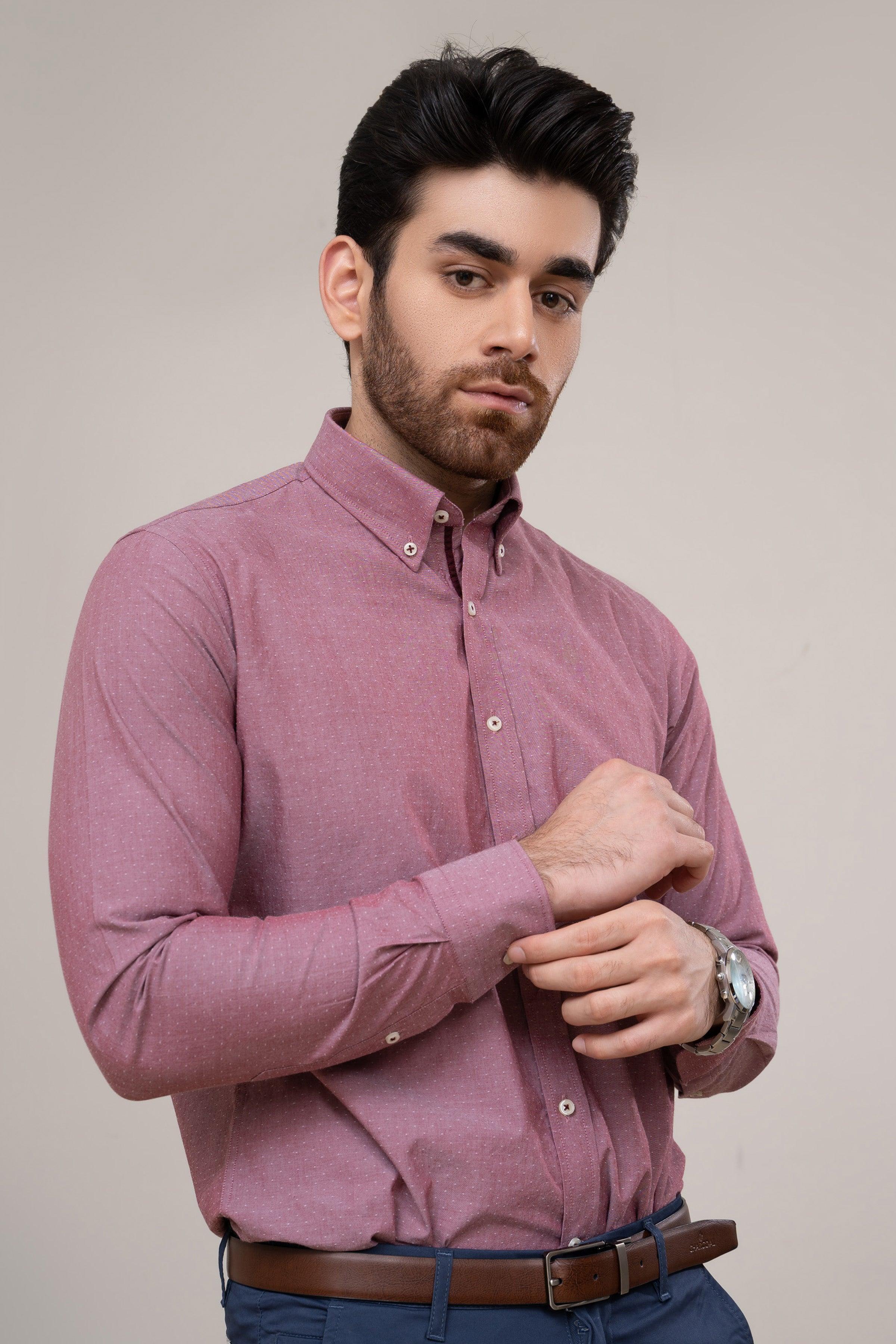 SMART SHIRT MAROON - Image 4