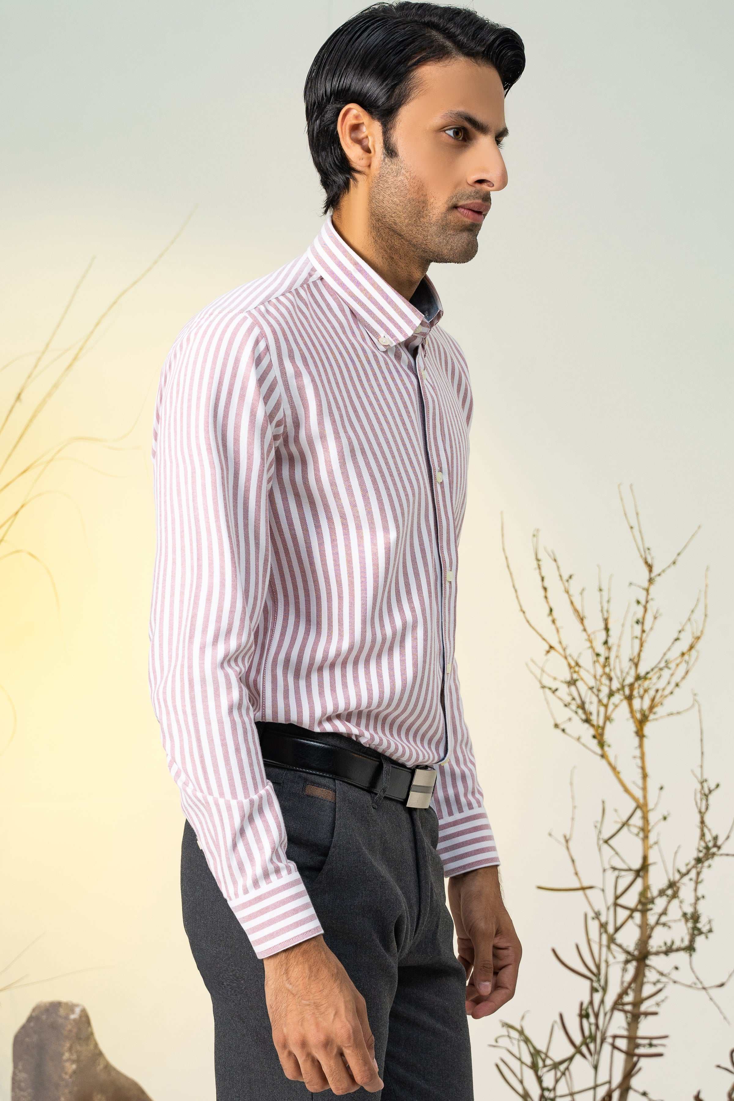 SMART SHIRT MAROON - Image 3
