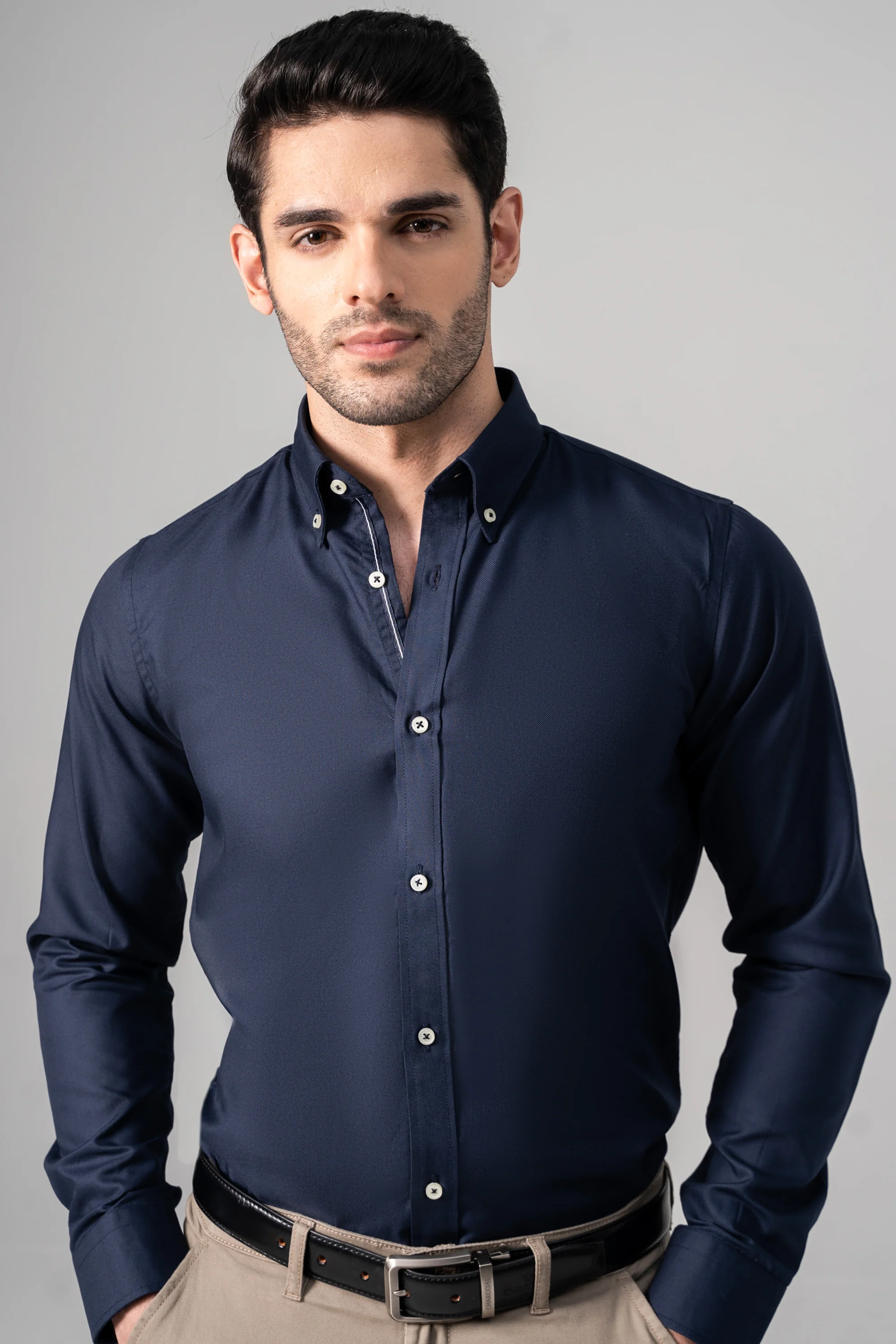 SMART SHIRT NAVY - Image 2