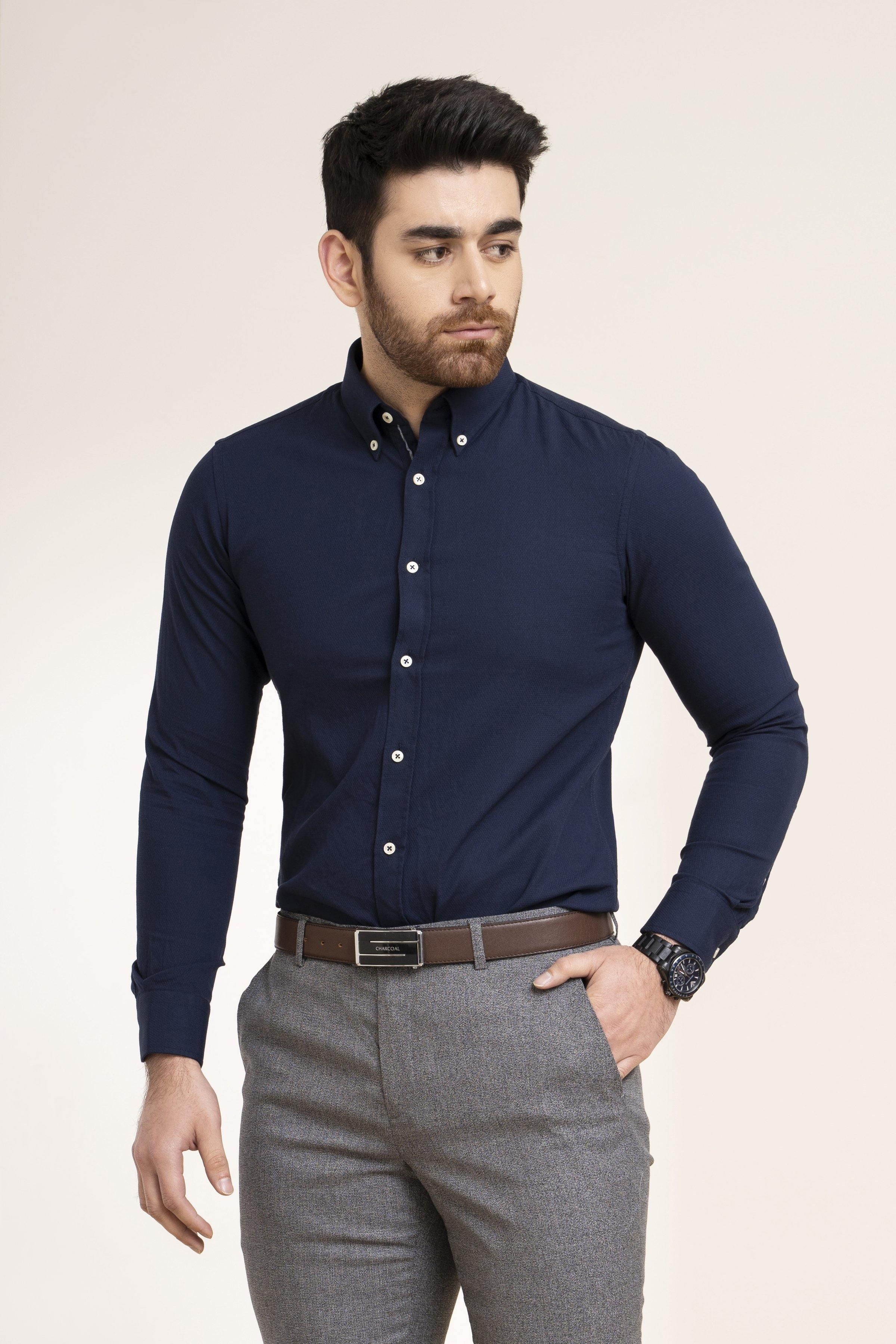 SMART SHIRT NAVY