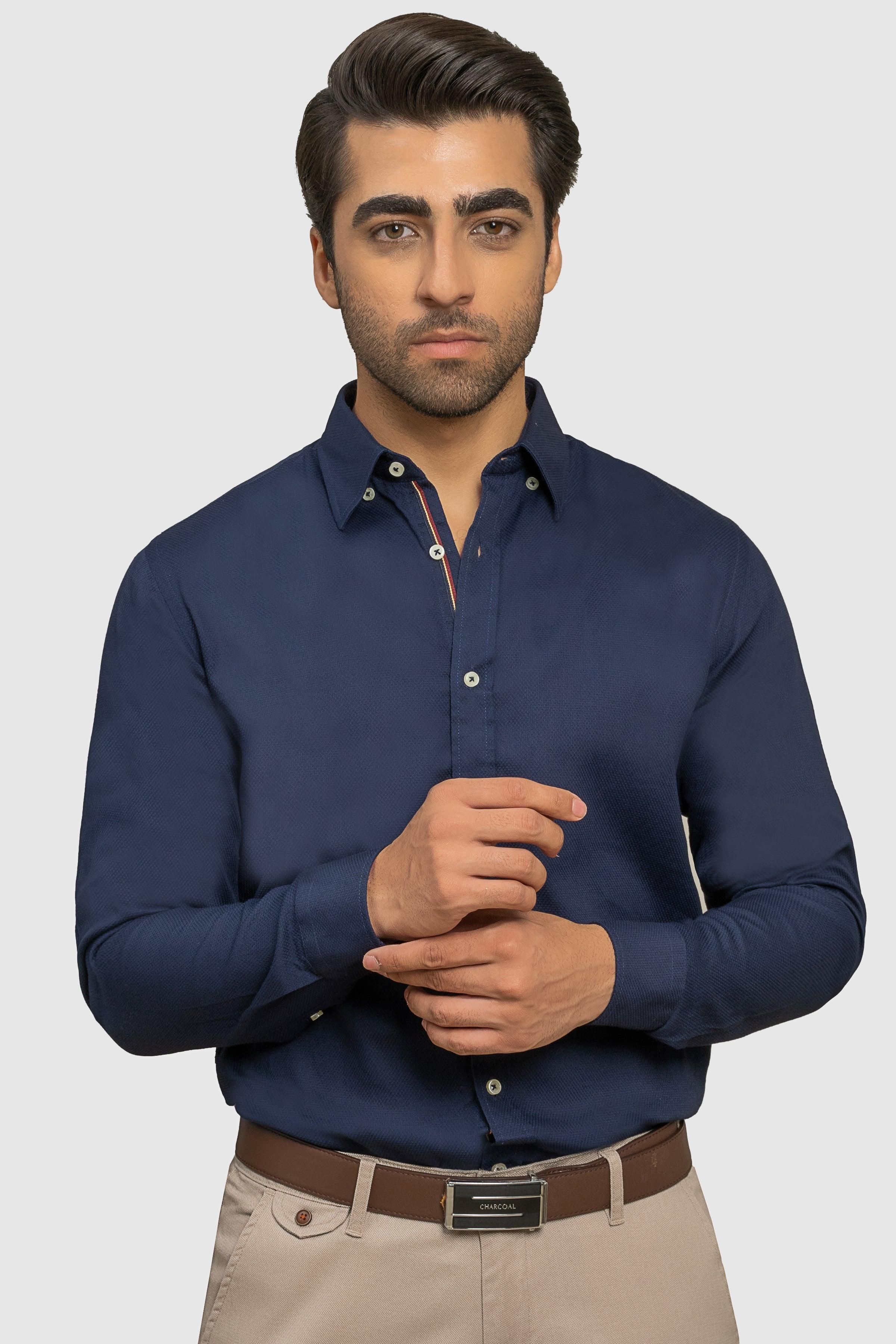 SMART SHIRT NAVY