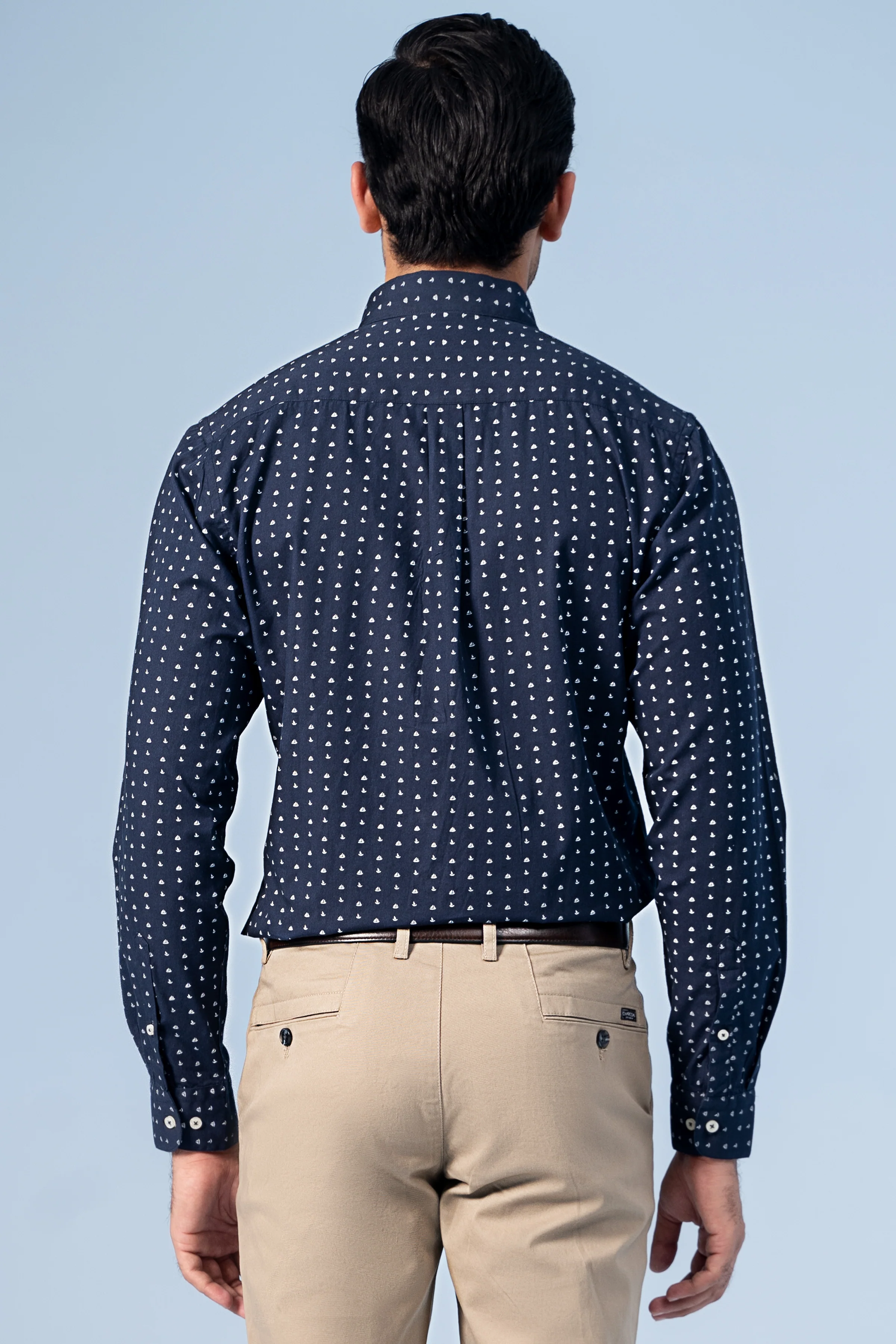 SMART SHIRT NAVY BLUE - Image 4