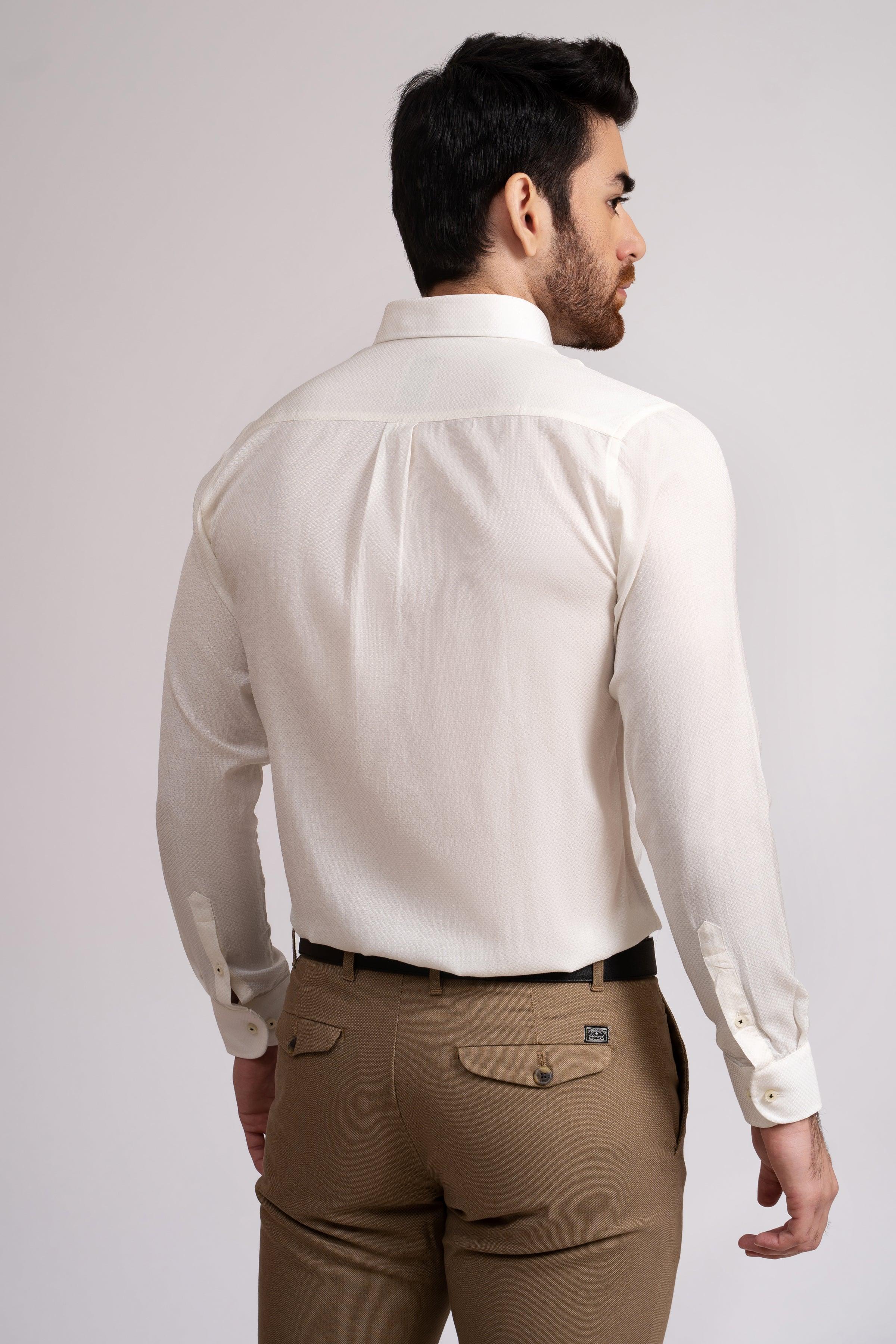 SMART SHIRT OFF WHITE - Image 3