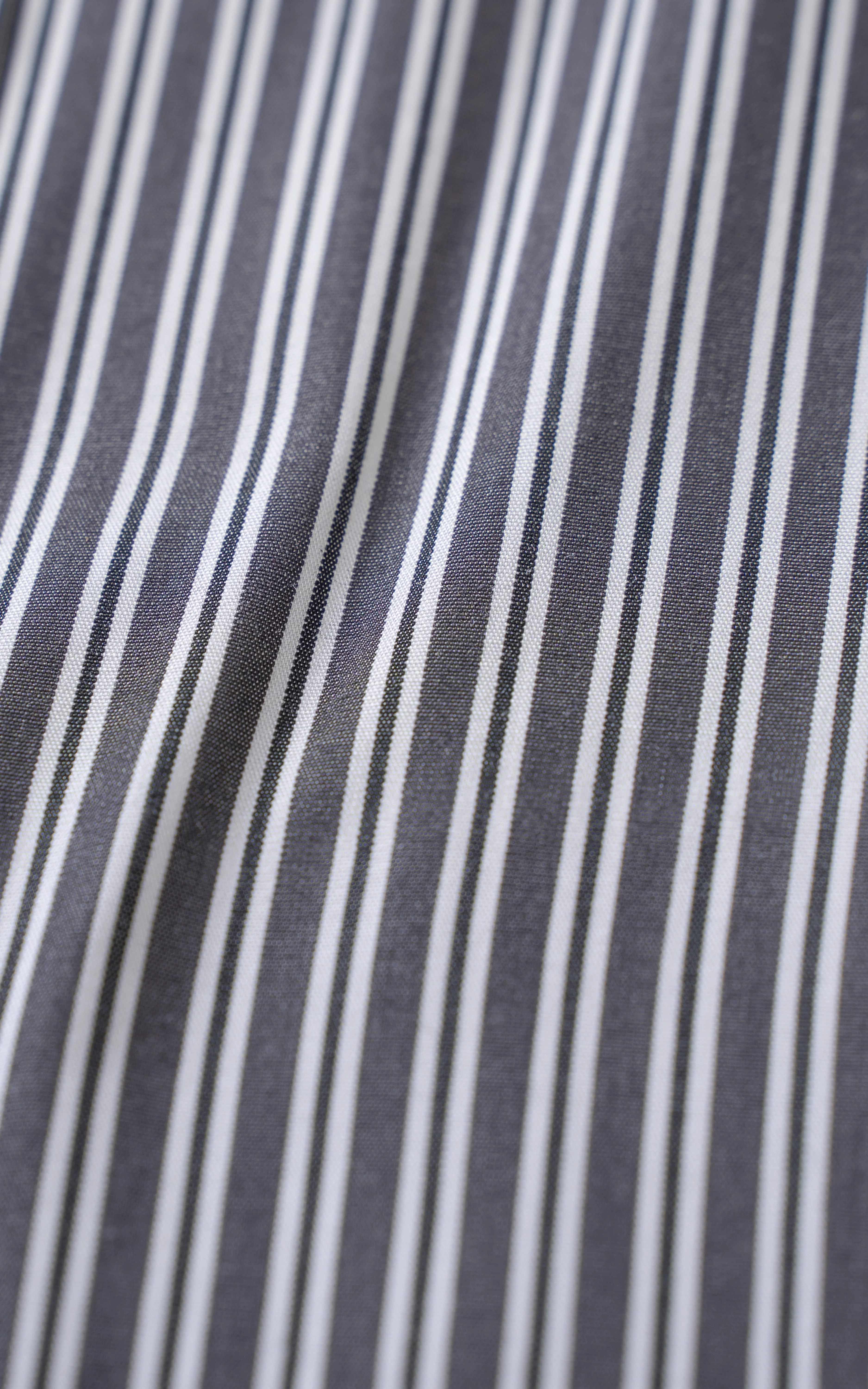 STRIPPED RELAXED FIT SHIRT GREY STRIPE - Image 3