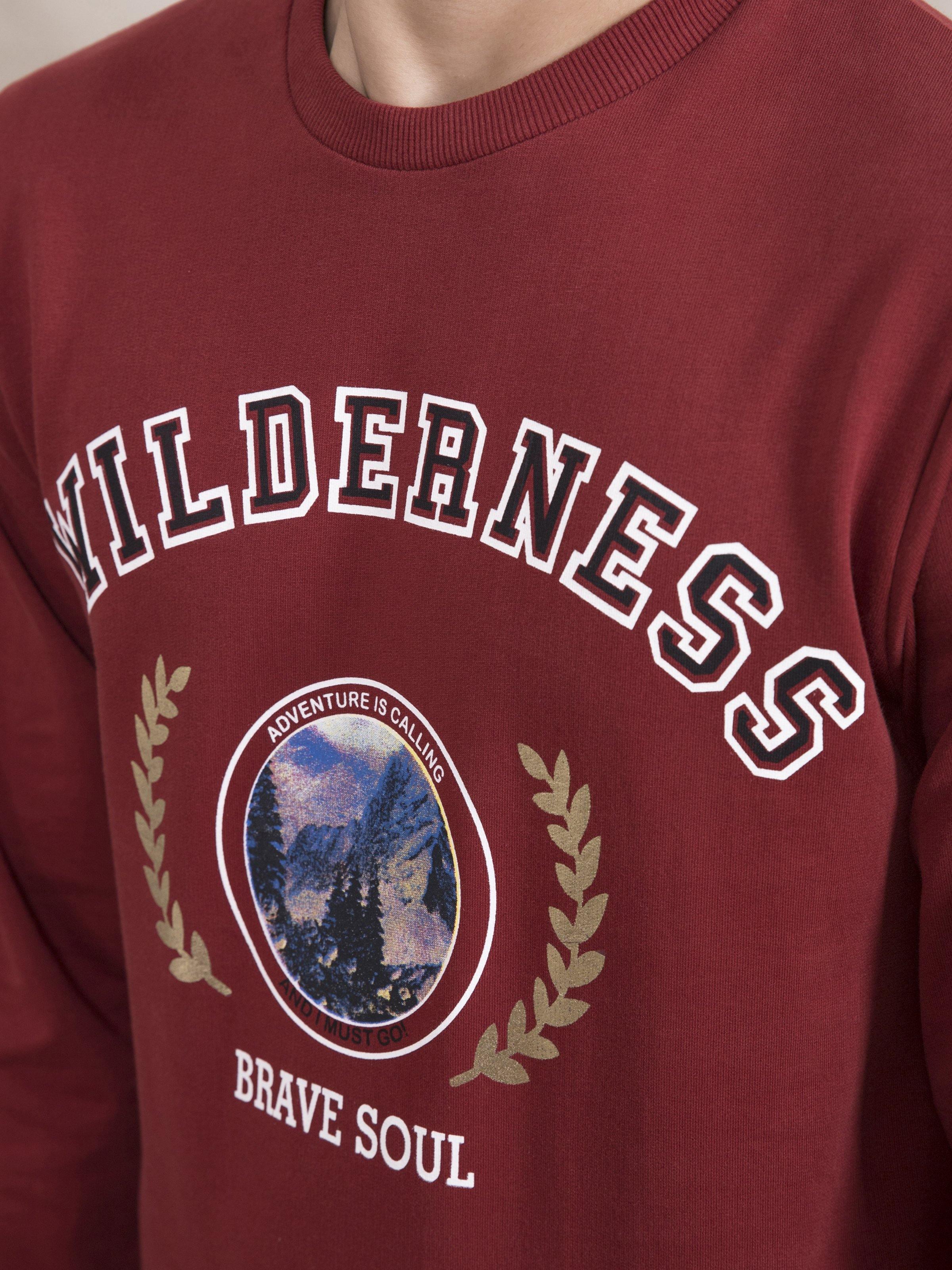 SWEAT SHIRT FULL SLEEVE RUST - Image 4