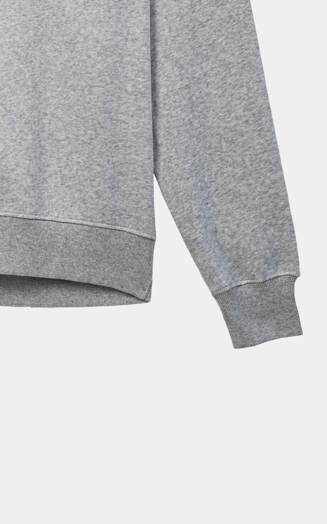 EMBROIDERED SWEATSHIRT  OATMEAL - Image 3
