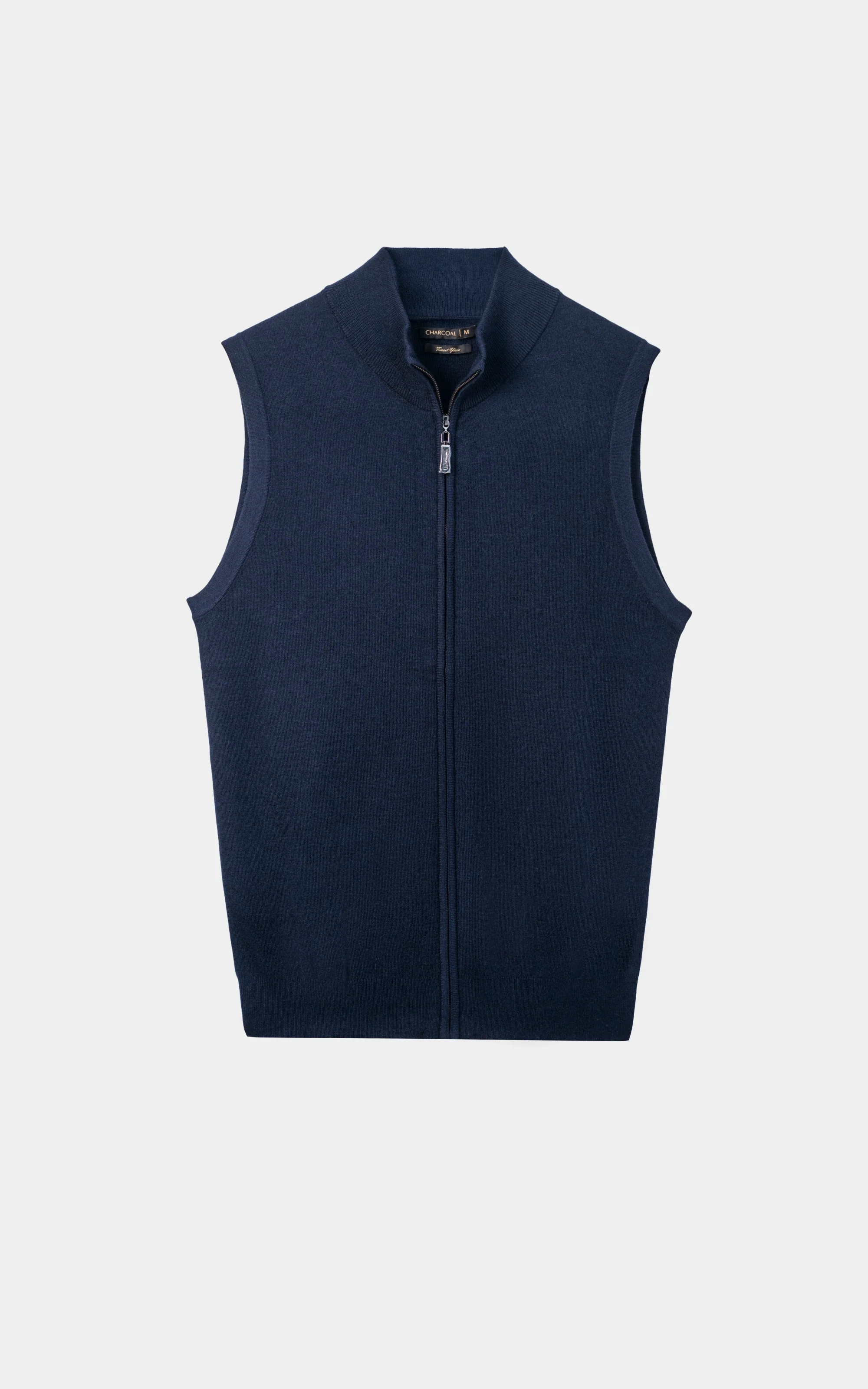 Sweater full zip Blue
