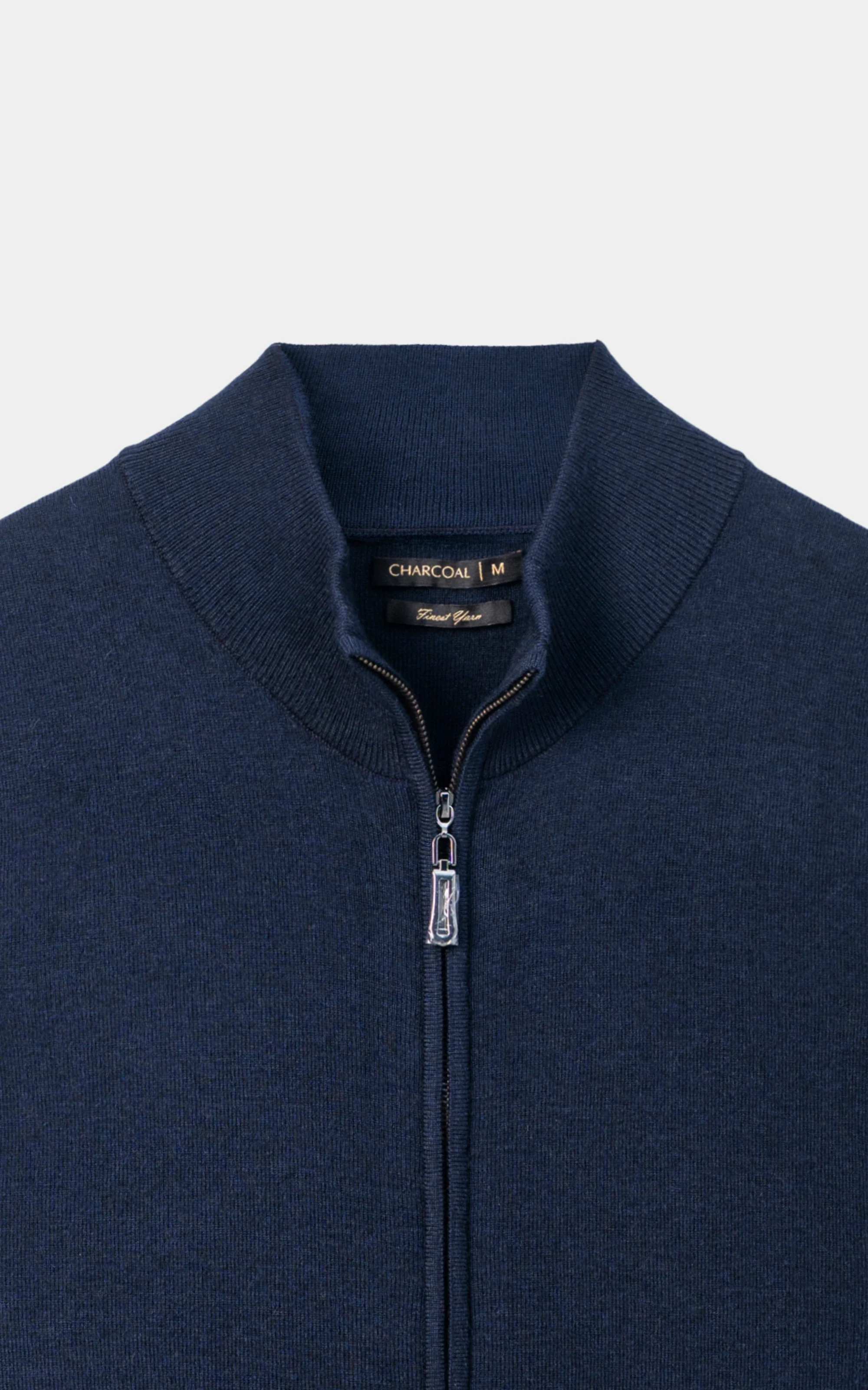 Sweater full zip Blue - Image 2
