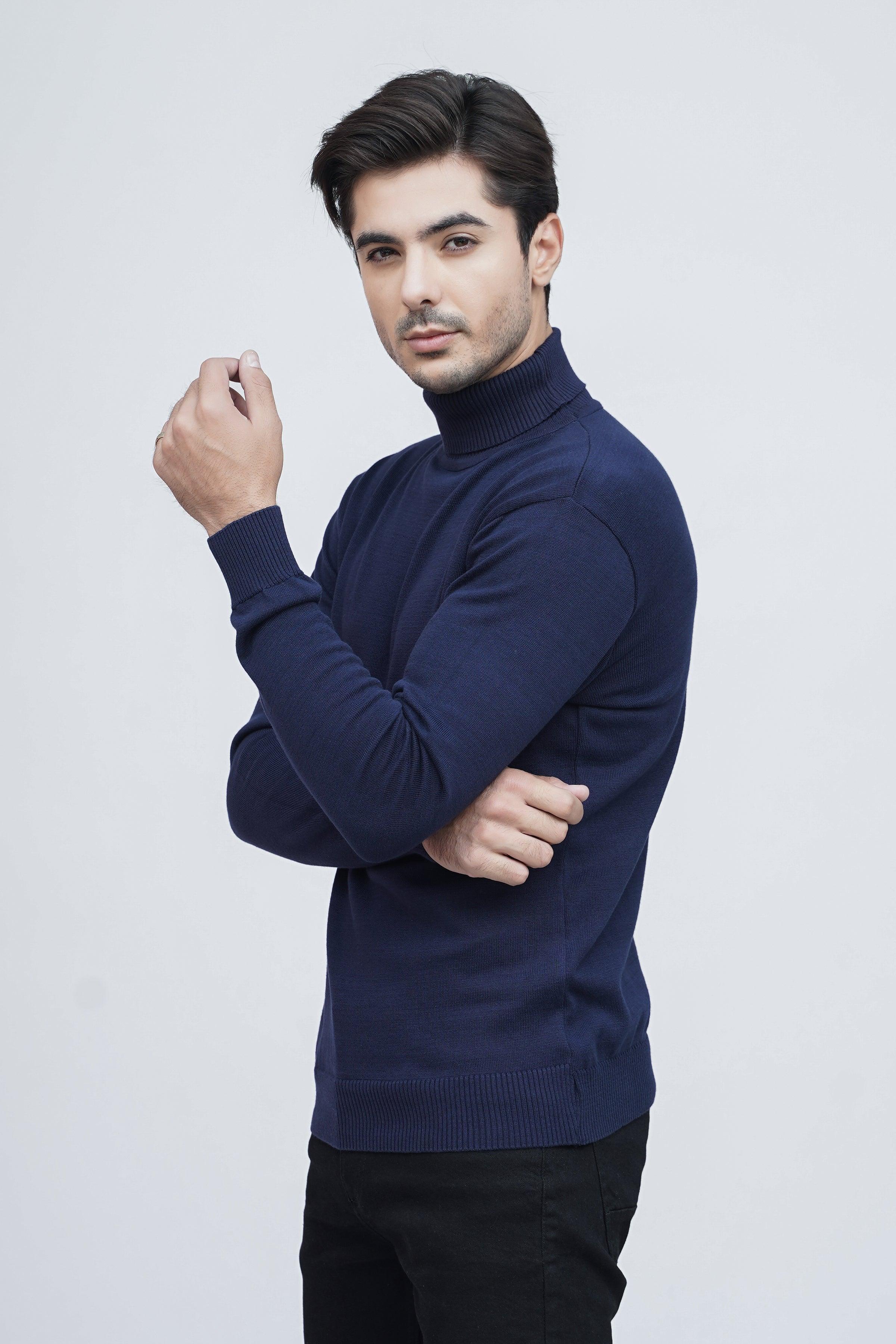 SWEATER HIGH NECK F/S NAVY - Image 2