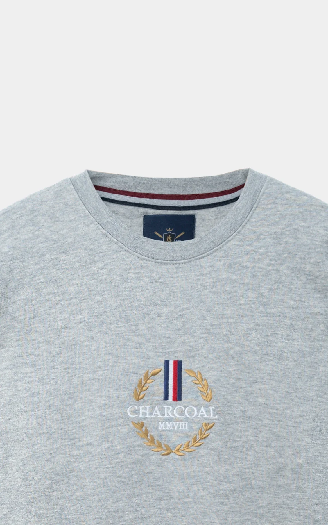 SWEATSHIRT HEATHER GREY - Image 2