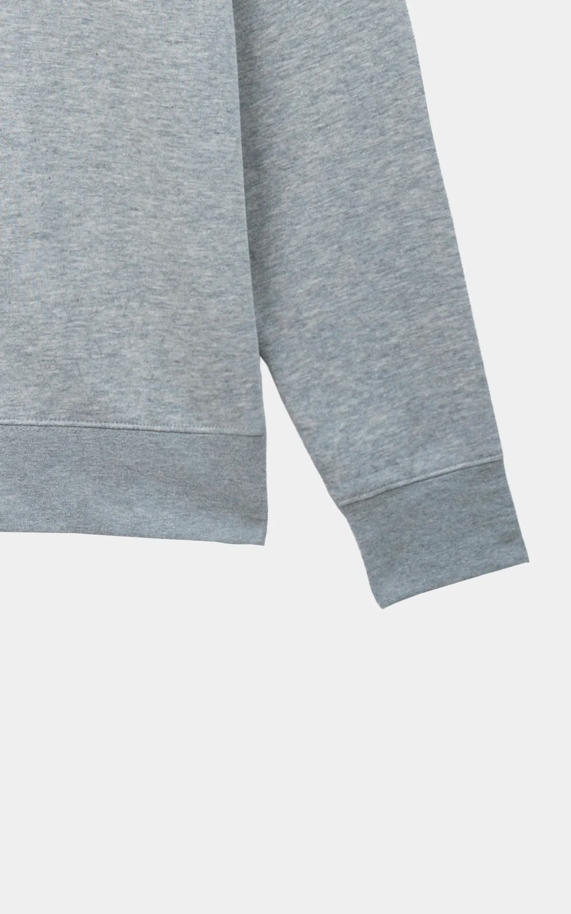 SWEATSHIRT HEATHER GREY - Image 3