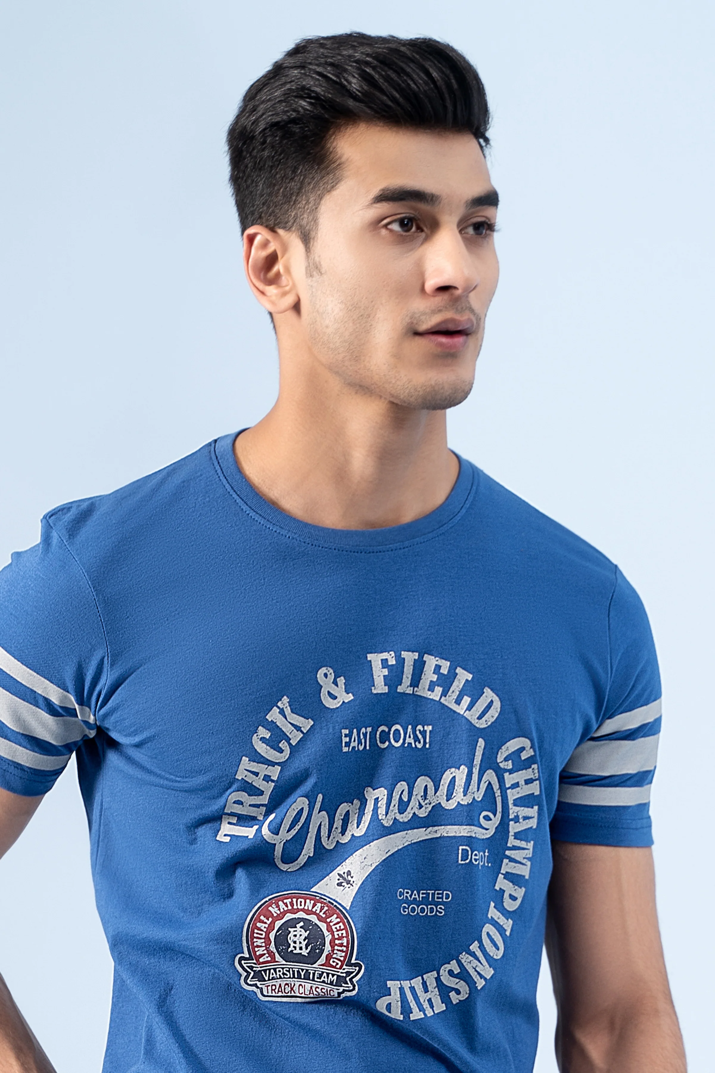 T-SHIRT BLUE - Image 2