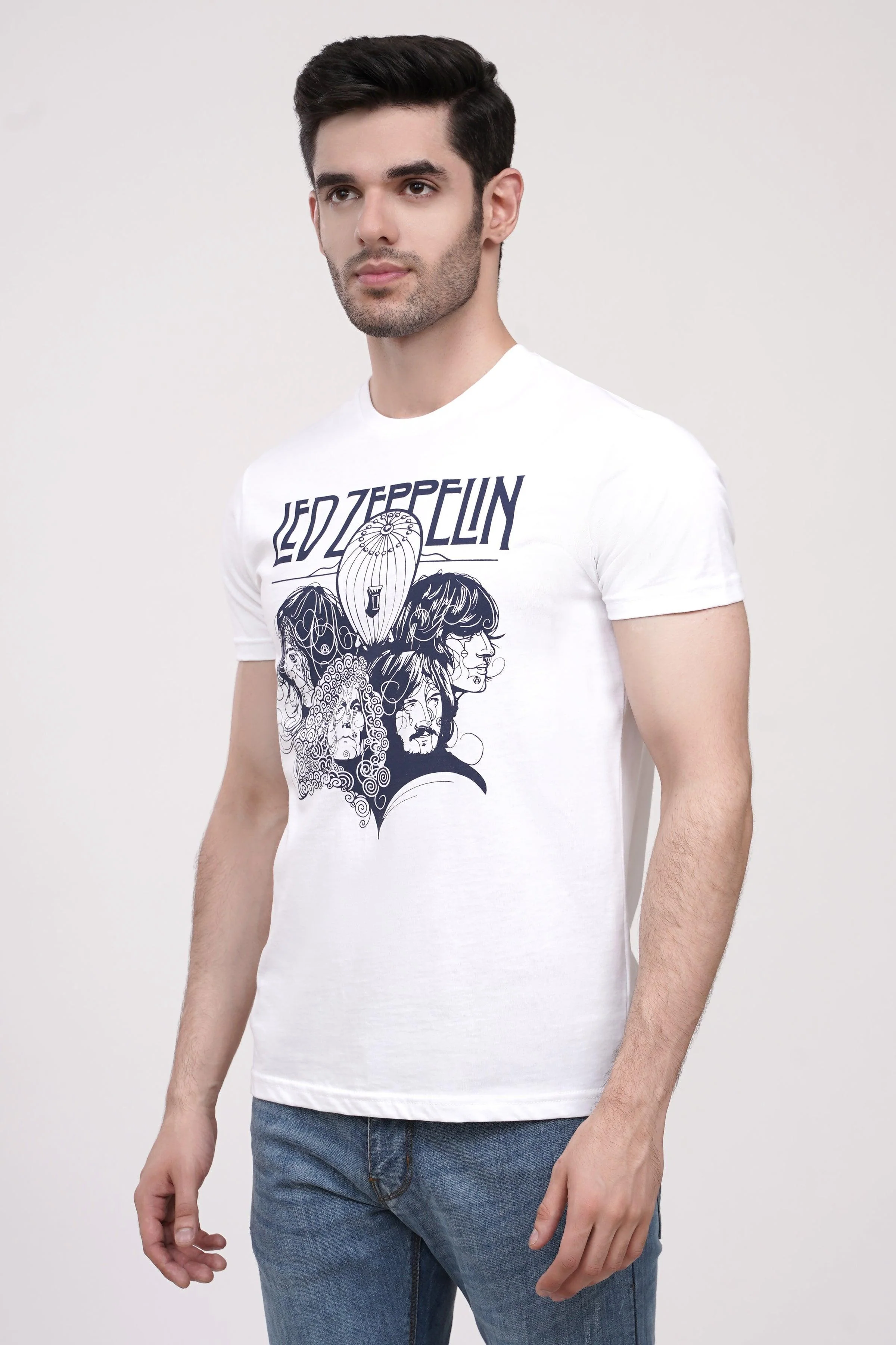 T SHIRT CREW NECK WHITE - Image 3