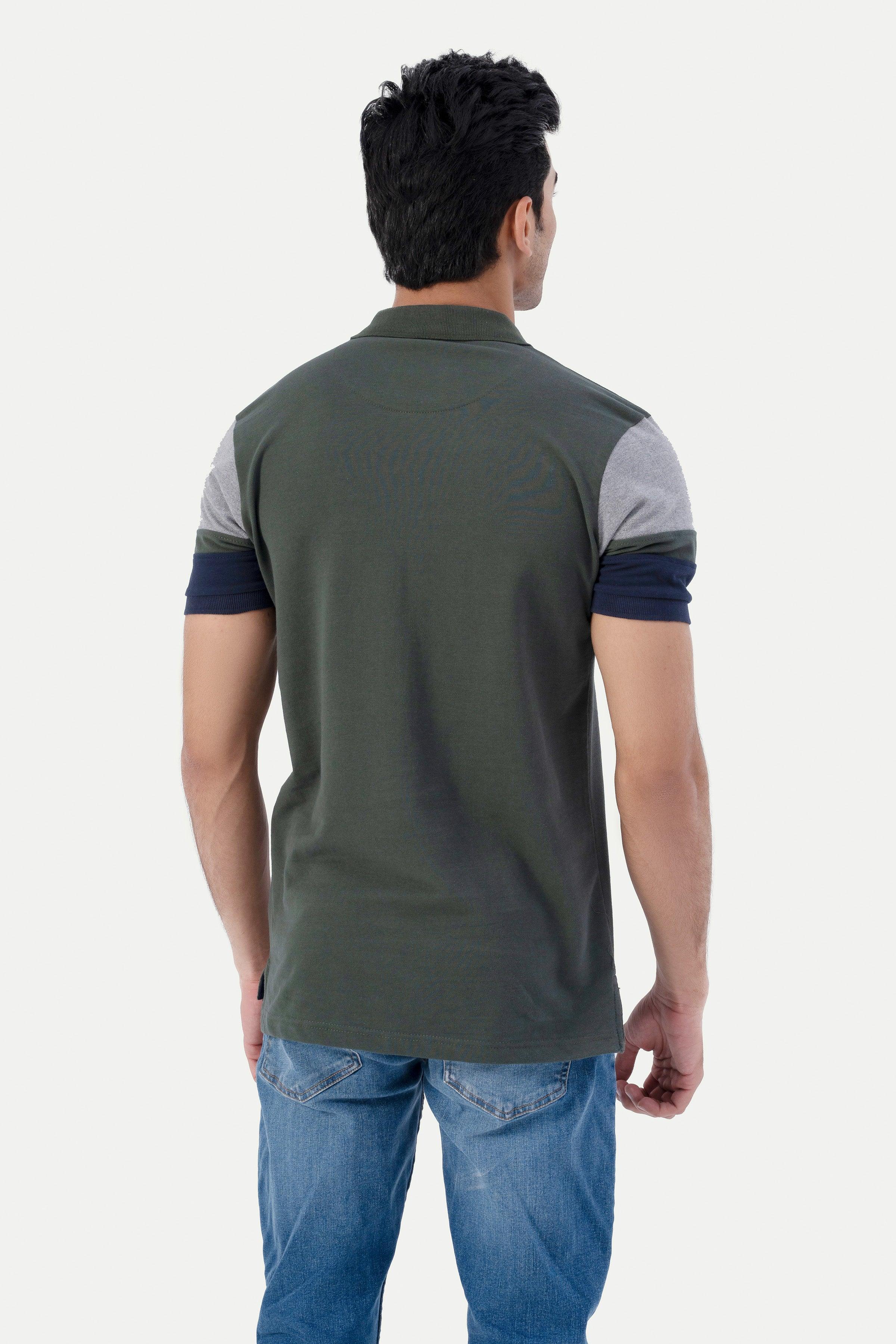 T SHIRT CUT & SEW POLO GREEN - Image 4