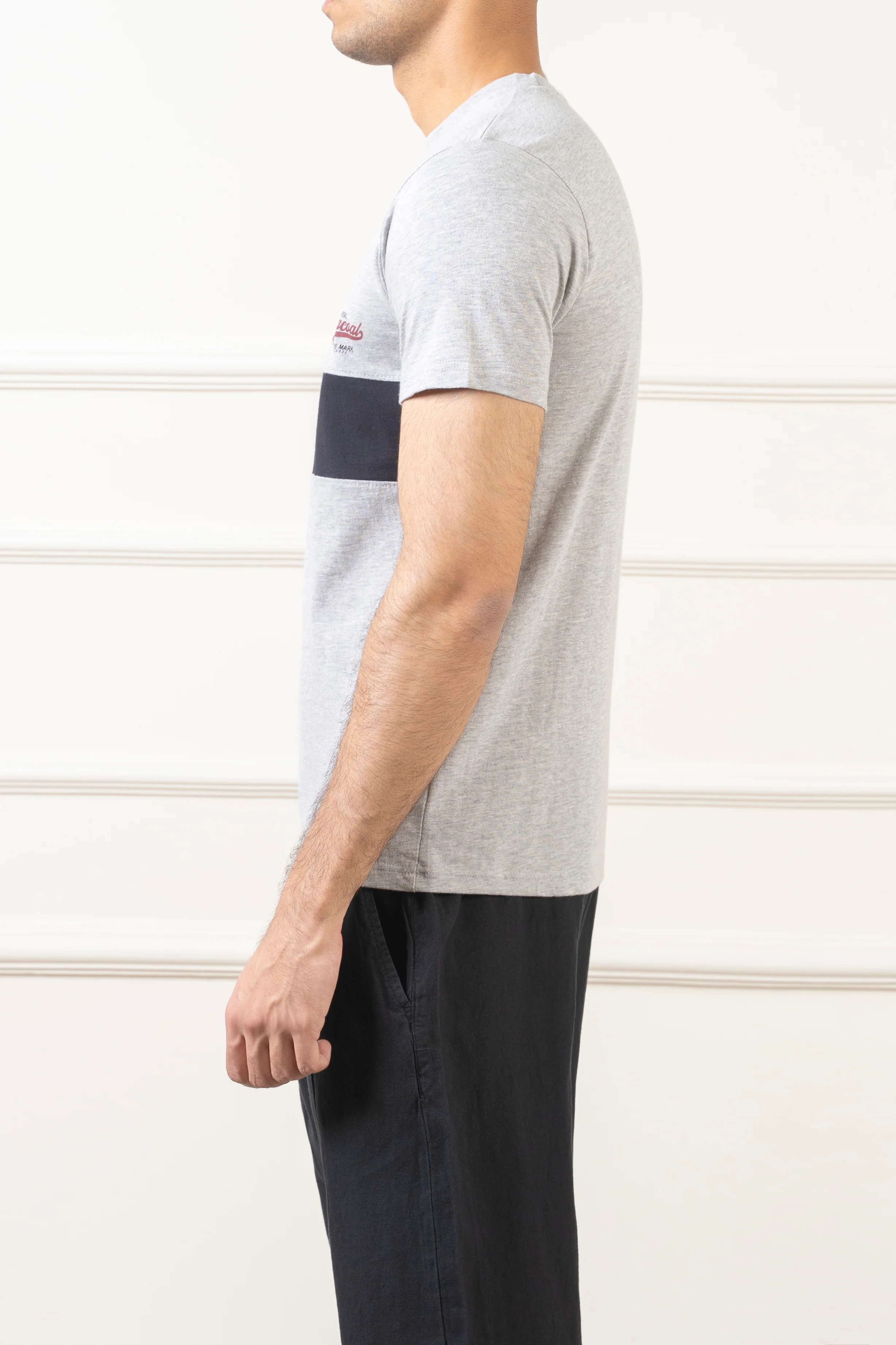 T SHIRT HEATHER GREY - Image 3