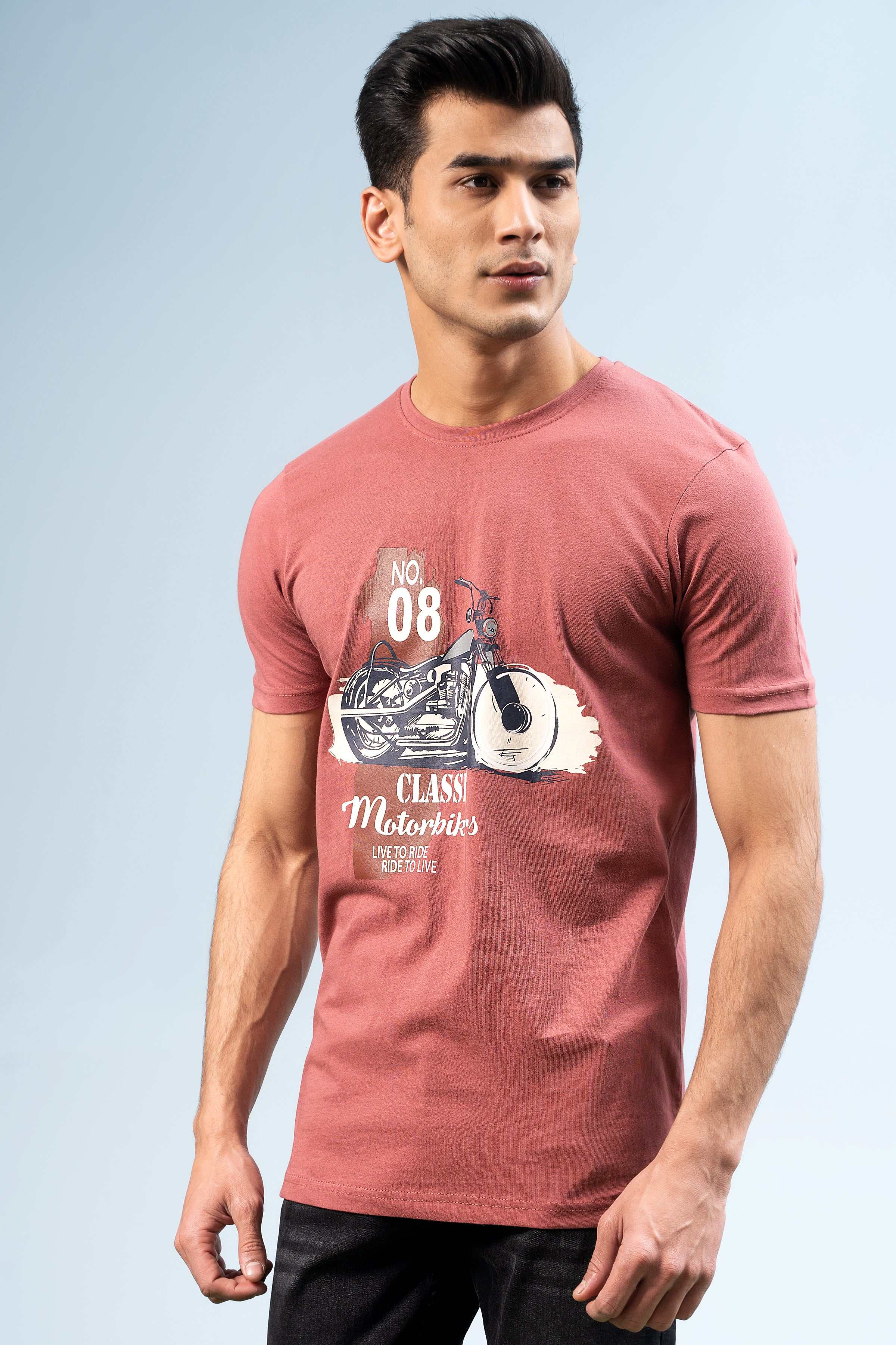 T SHIRT LIGHT CORAL - Image 4