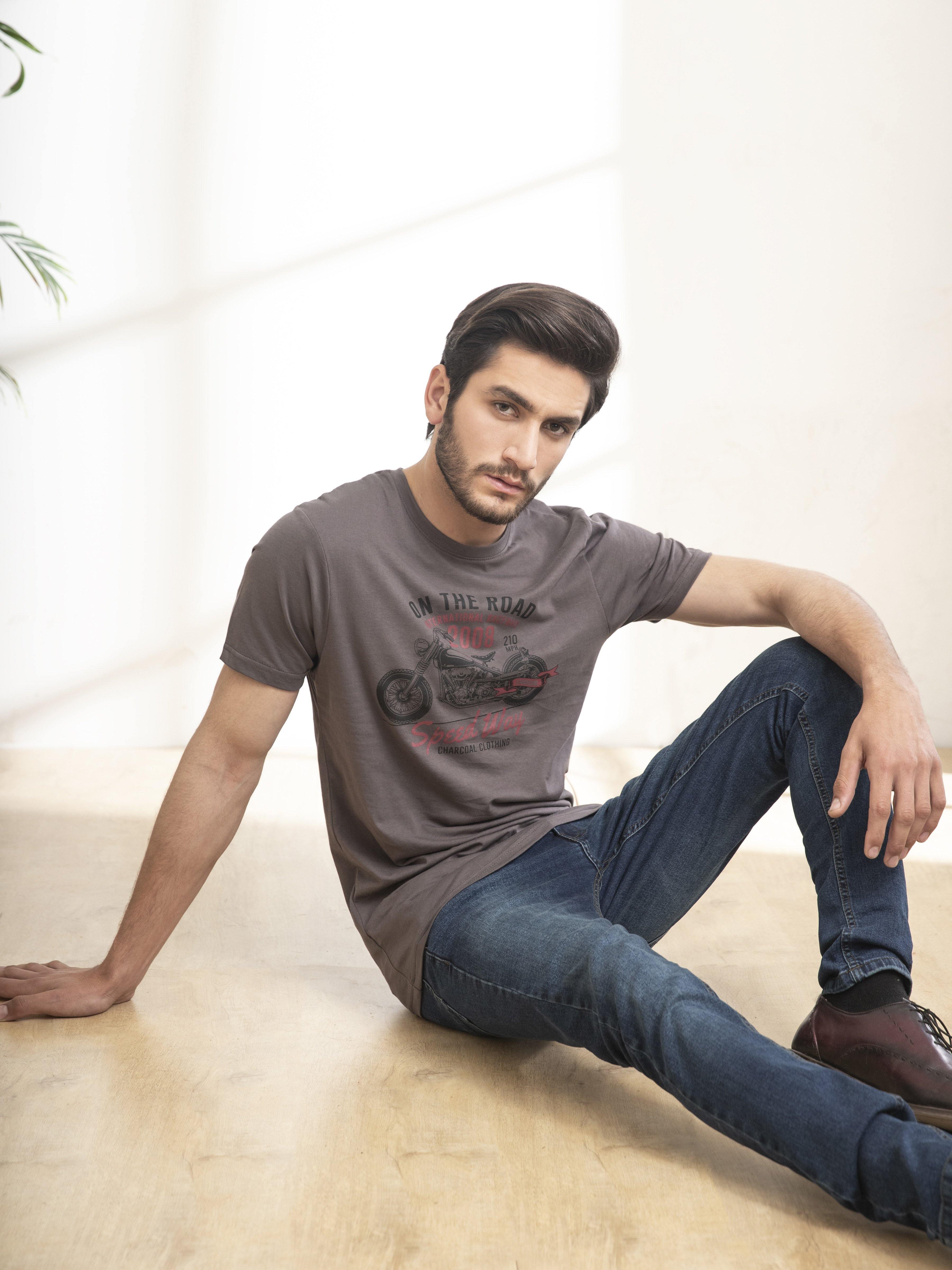 T SHIRT ROUND NECK BIKE
