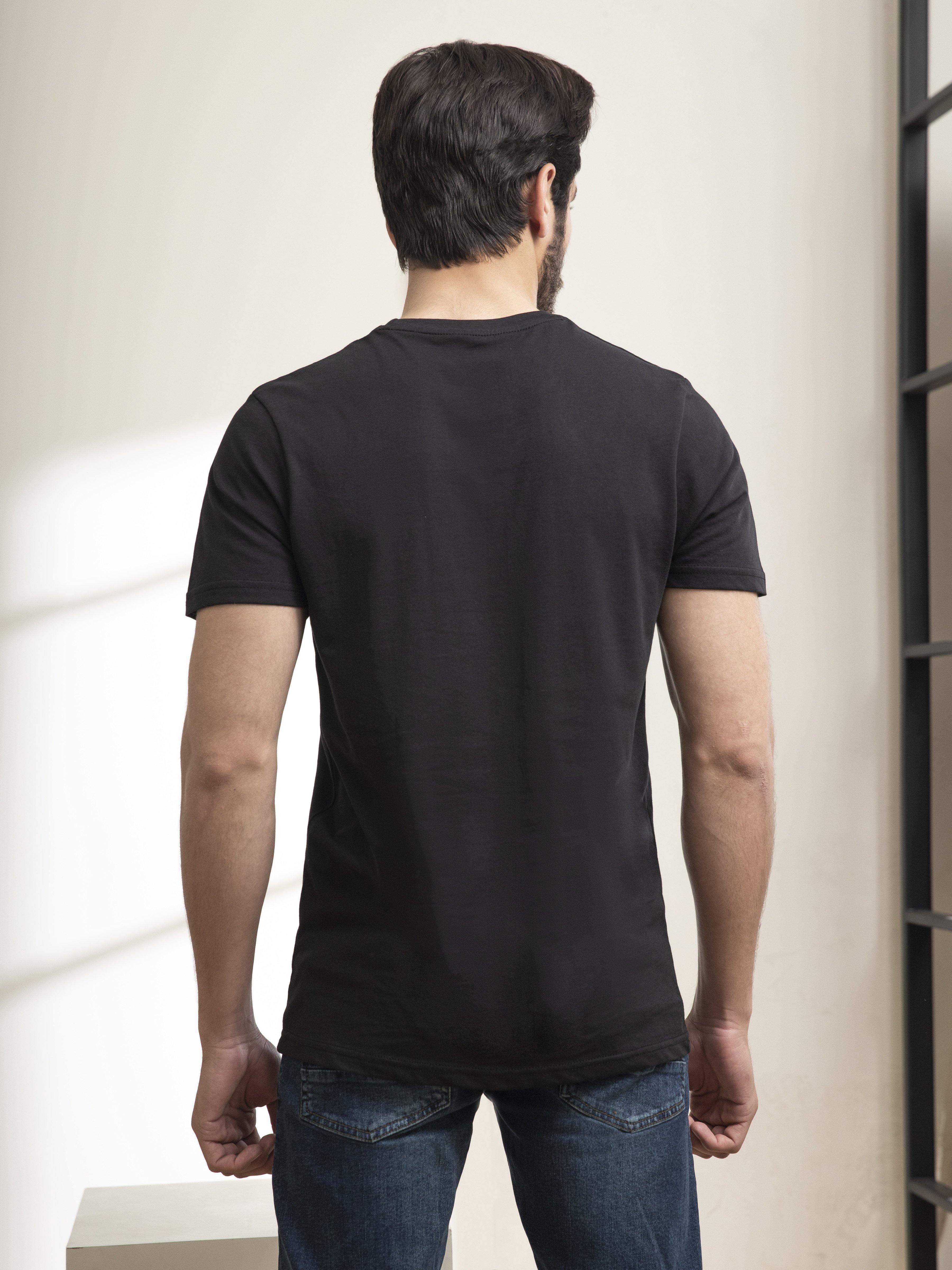 T SHIRT ROUND NECK BOB DYLEN BLACK - Image 3